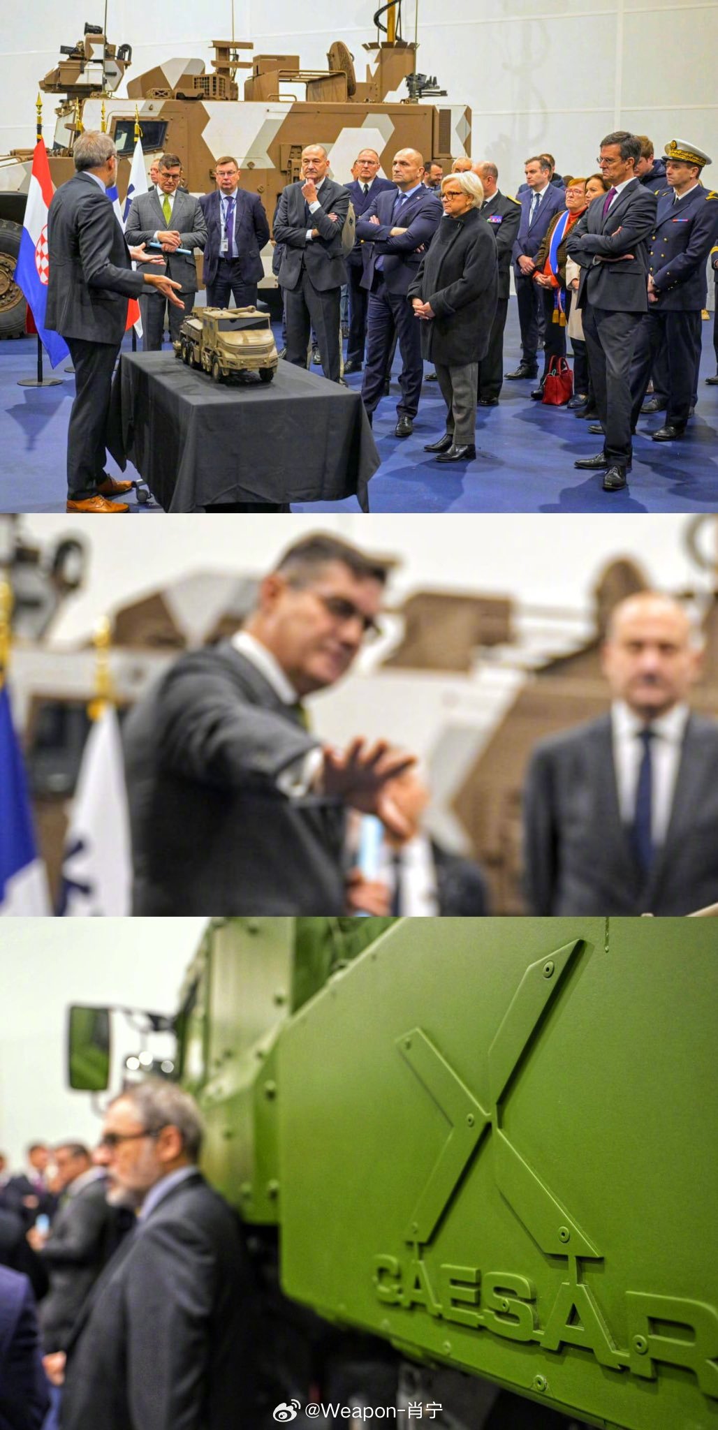 烽火问鼎计划 法国和克罗地亚签署了采购 18 门凯撒自行火炮和蝎子综合指控系统的