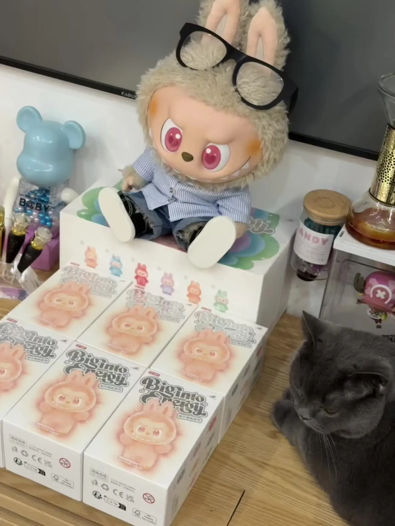 哪有女孩子会拒绝可爱的labubu呢