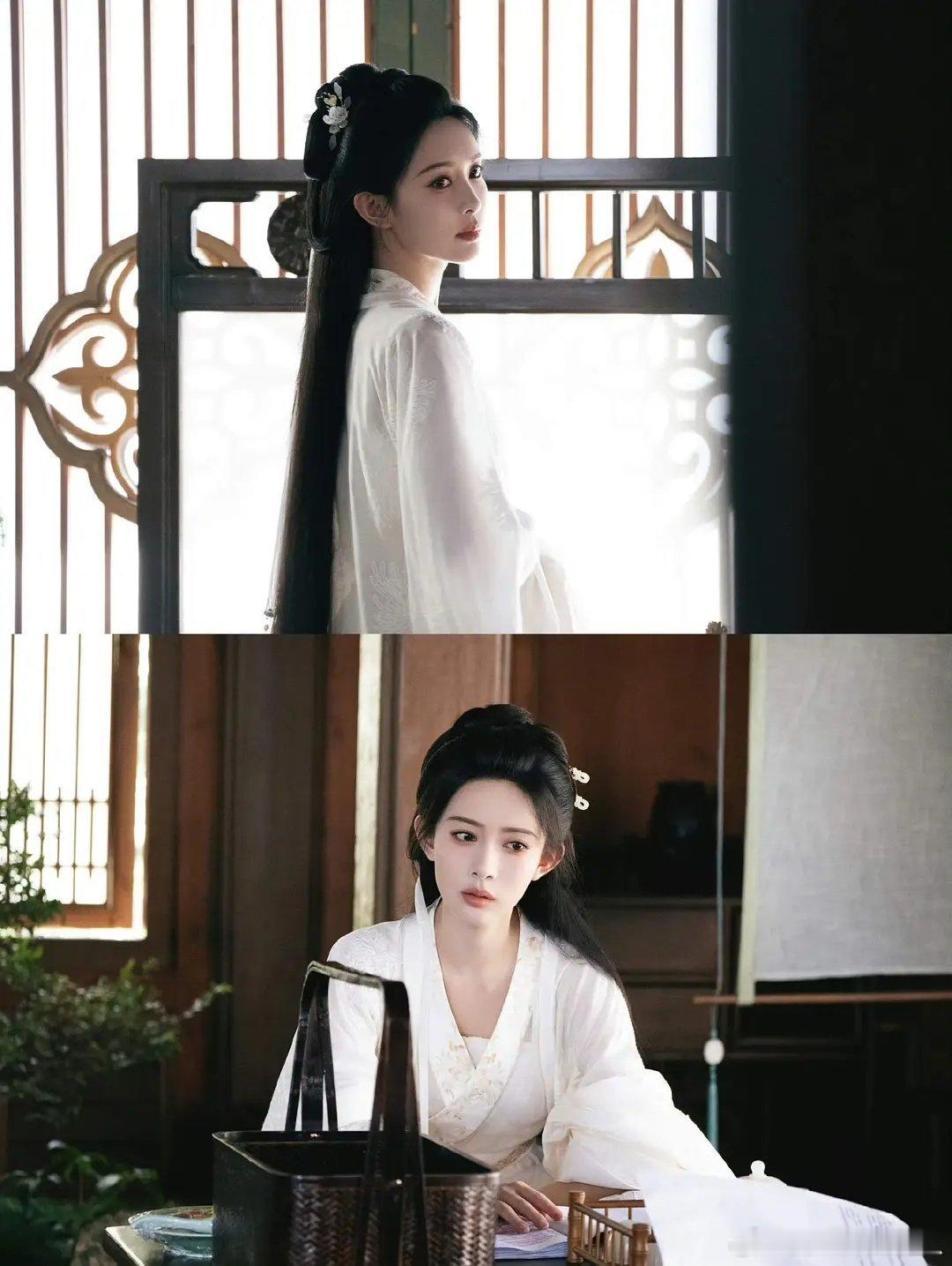 孟子义真的是越素越美啊，感觉有一种清纯小白花的感觉 ​​​