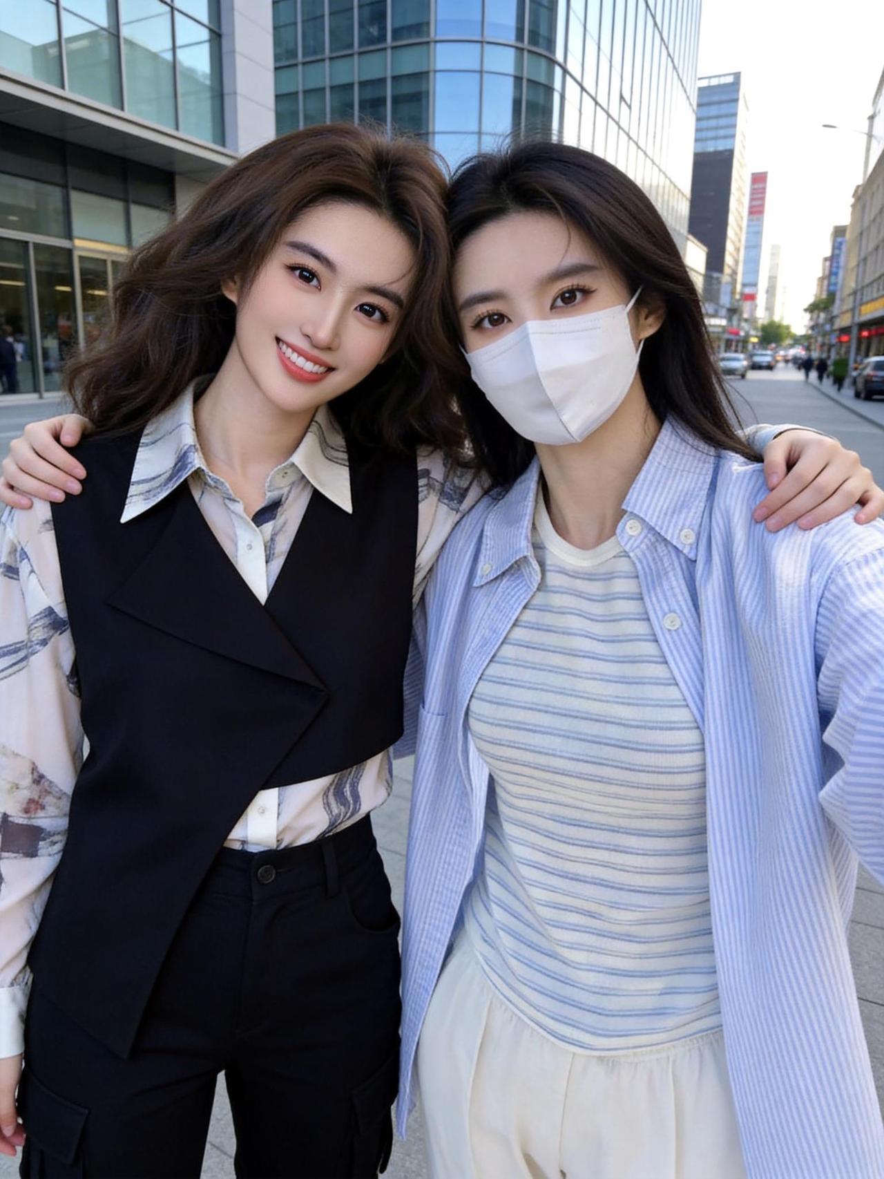 清新款推荐AI清新穿搭自拍 抖音ai创作 同款