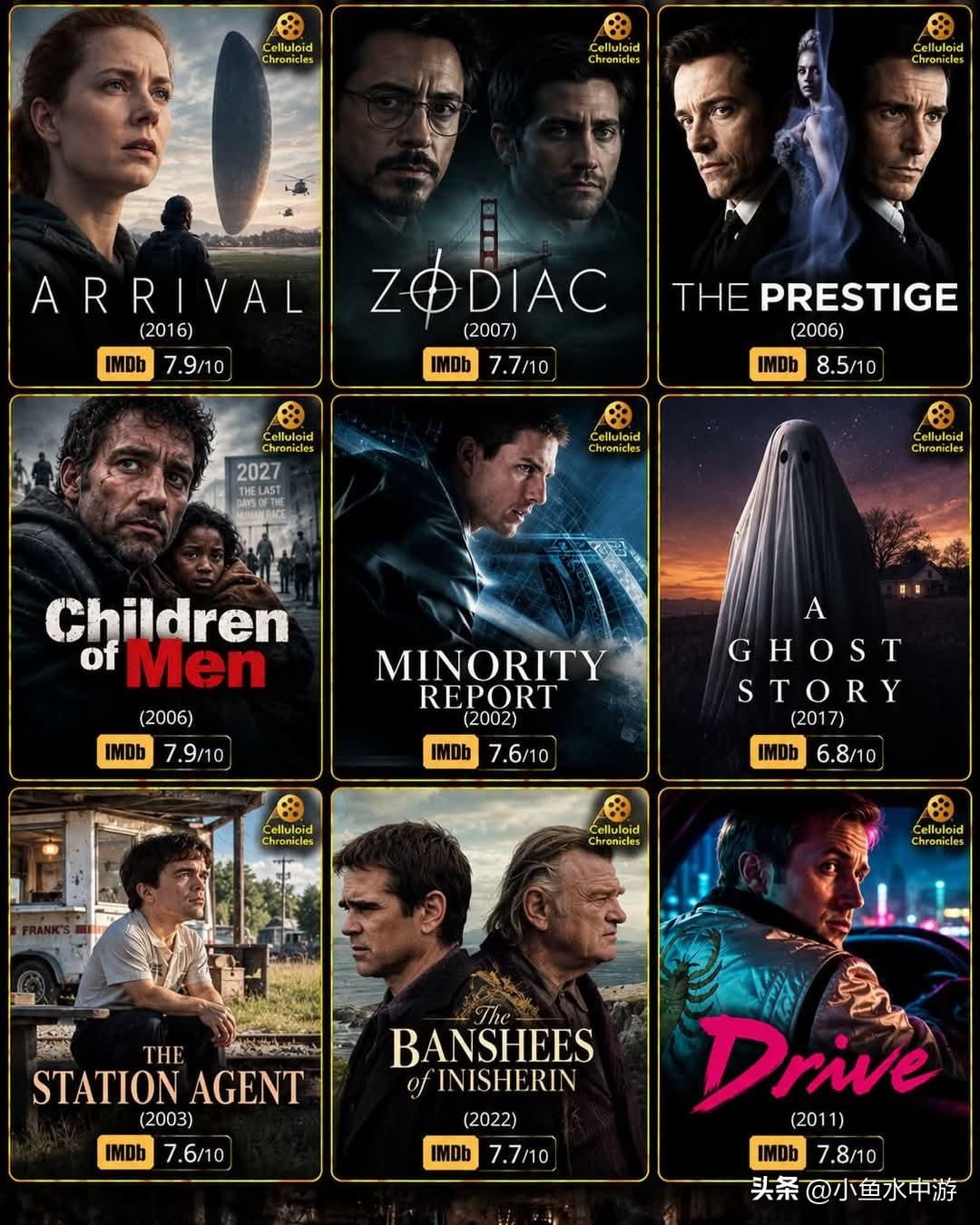 🎬 9部引人深思的高分电影 🧠🔥
🍿 9部充满悬念、心理博弈、故事让人难