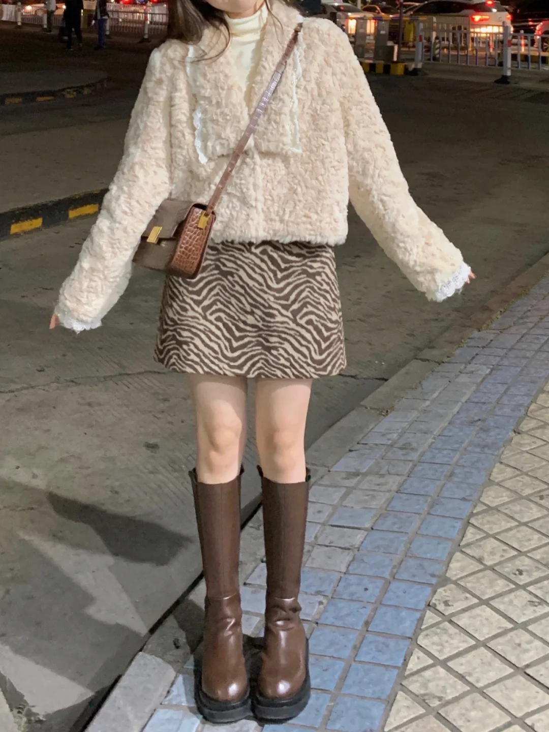 OOTD 软乎乎的毛毛外套🧸