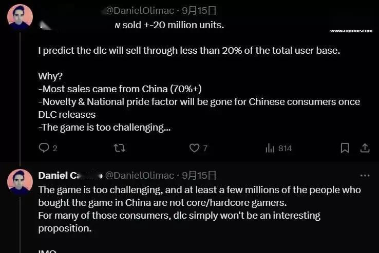 没想到！我们自己的游戏《黑神话：悟空》居然卖出去了超过一千万份，作为玩家的我真是