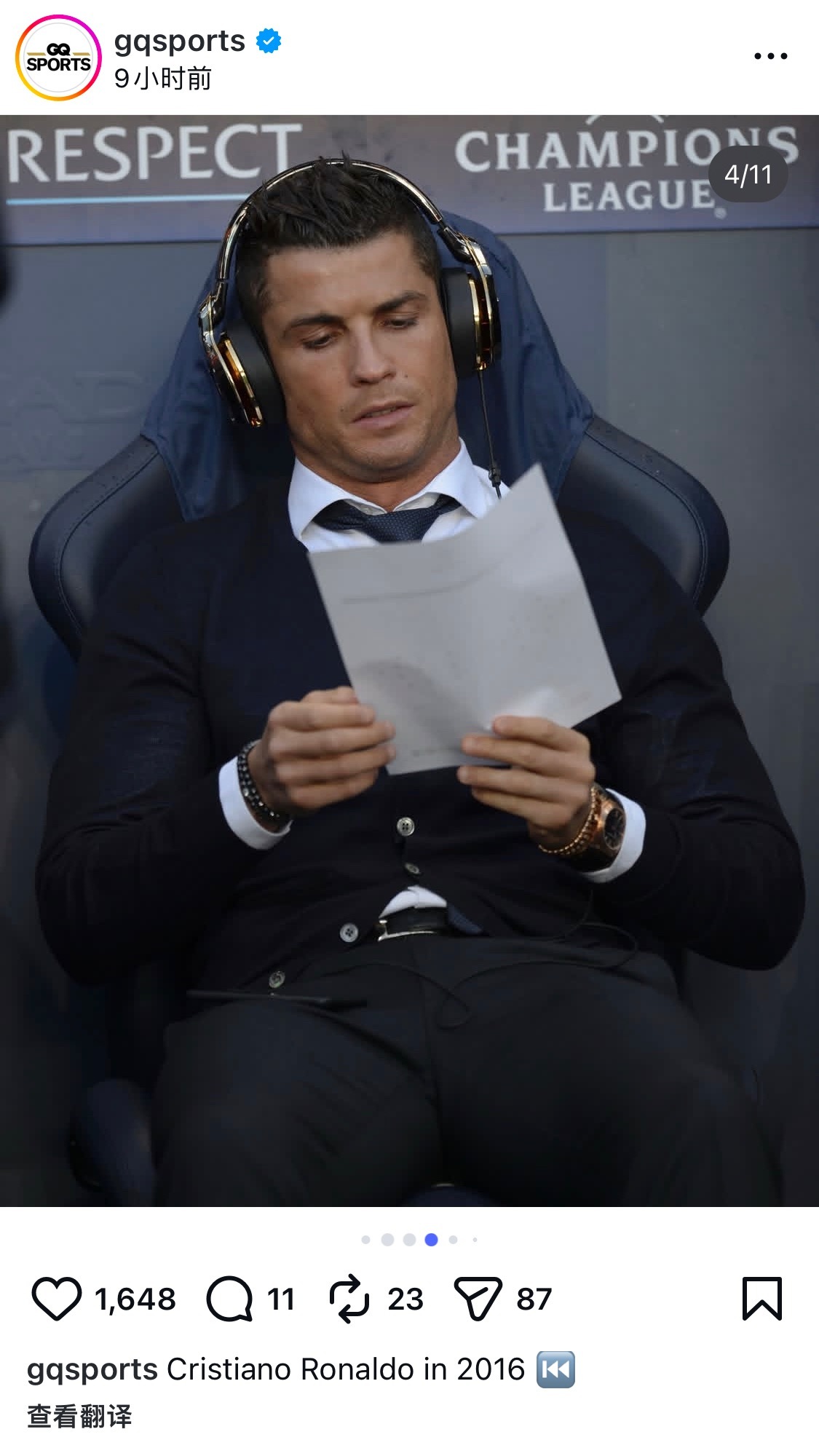 GQ还翻出罗10年前的照片