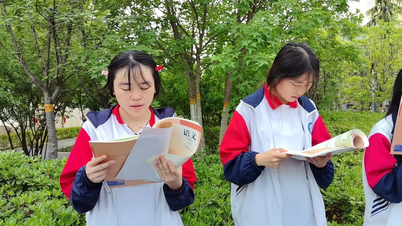 春日中早读