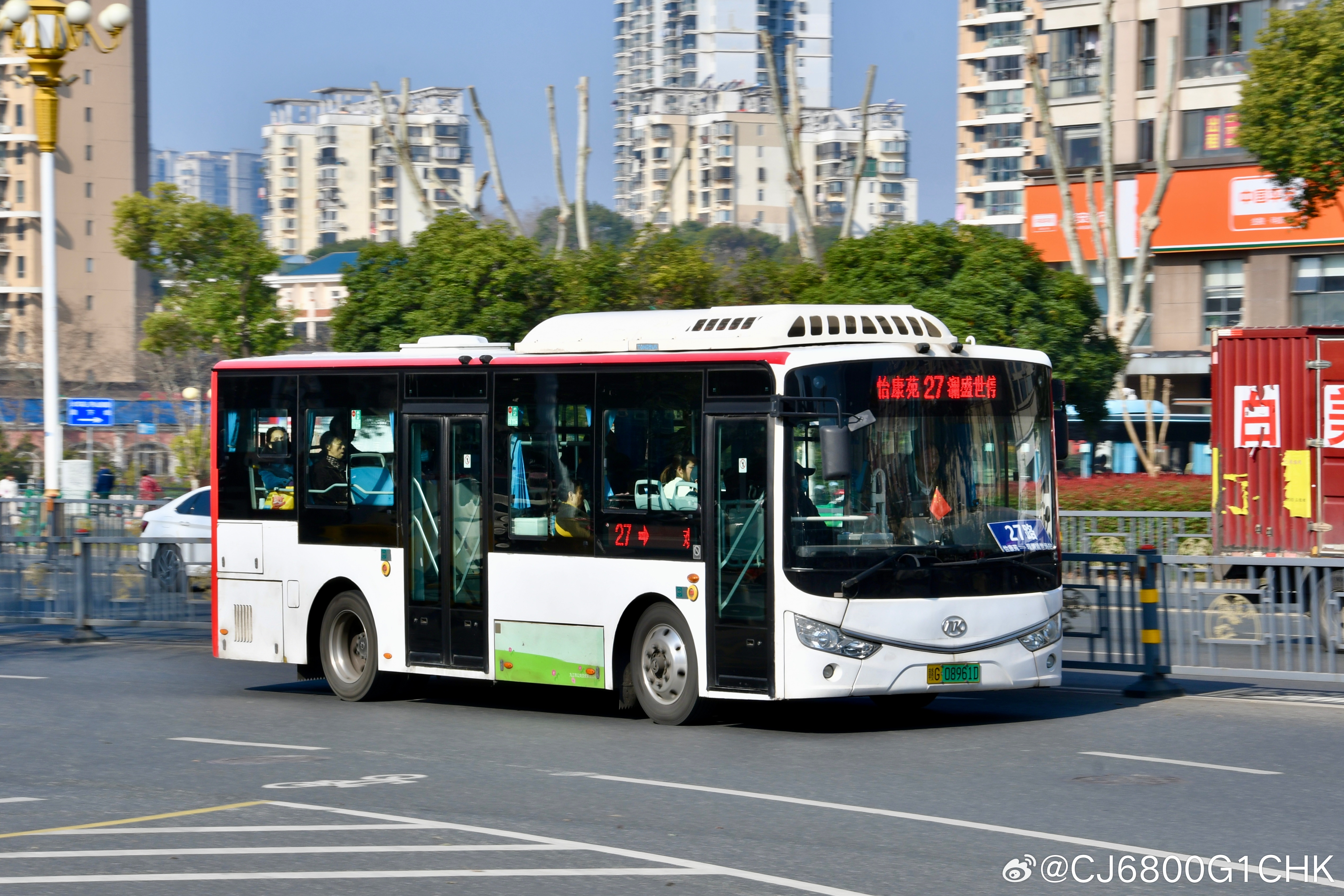 九江公交3（安凯 宇通以及海格），附赠一个隔壁省开过来的e8