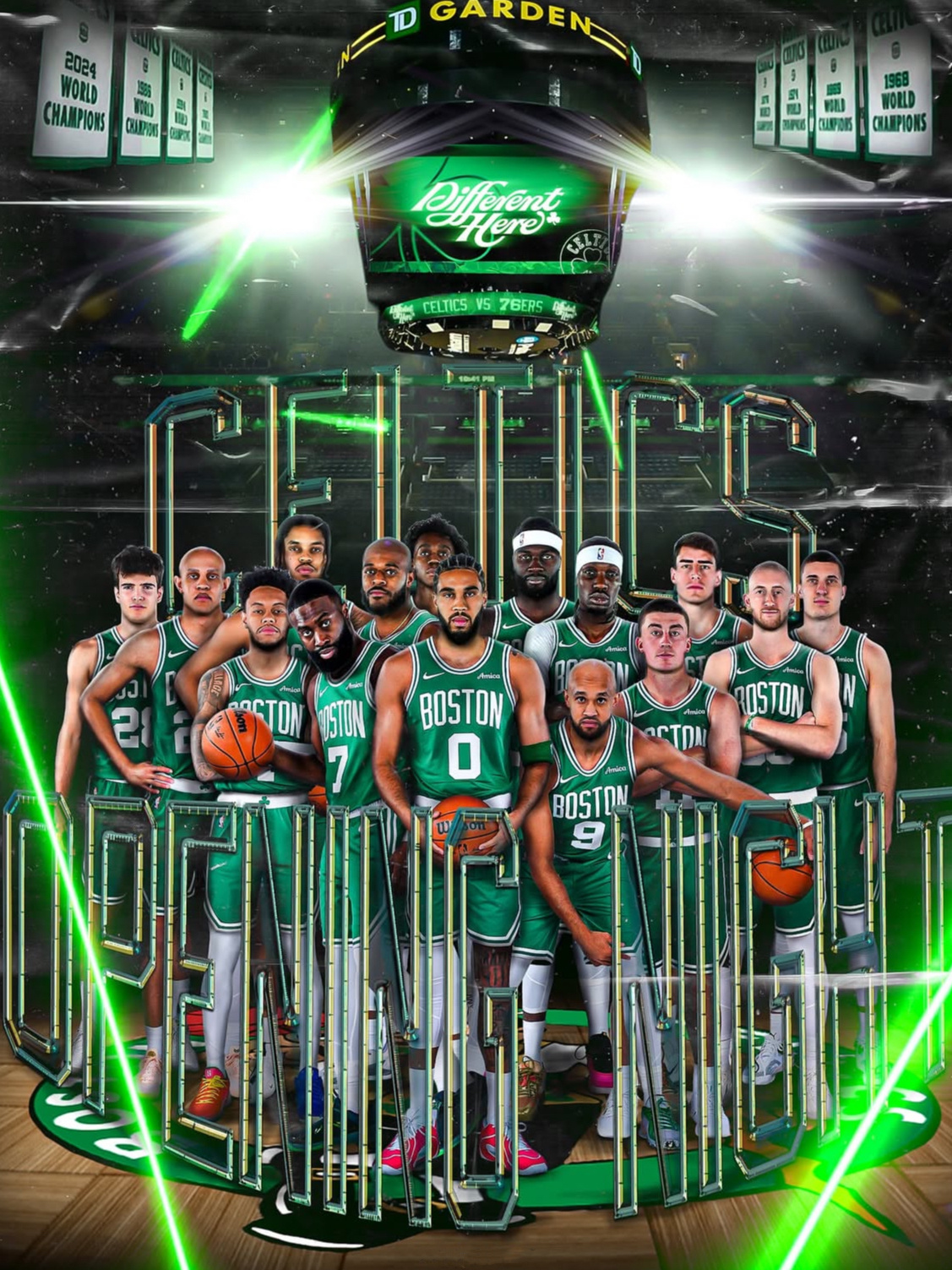 凯尔特人国度 Let's Go Celtics ☘️ 💚 🏆 ​​​