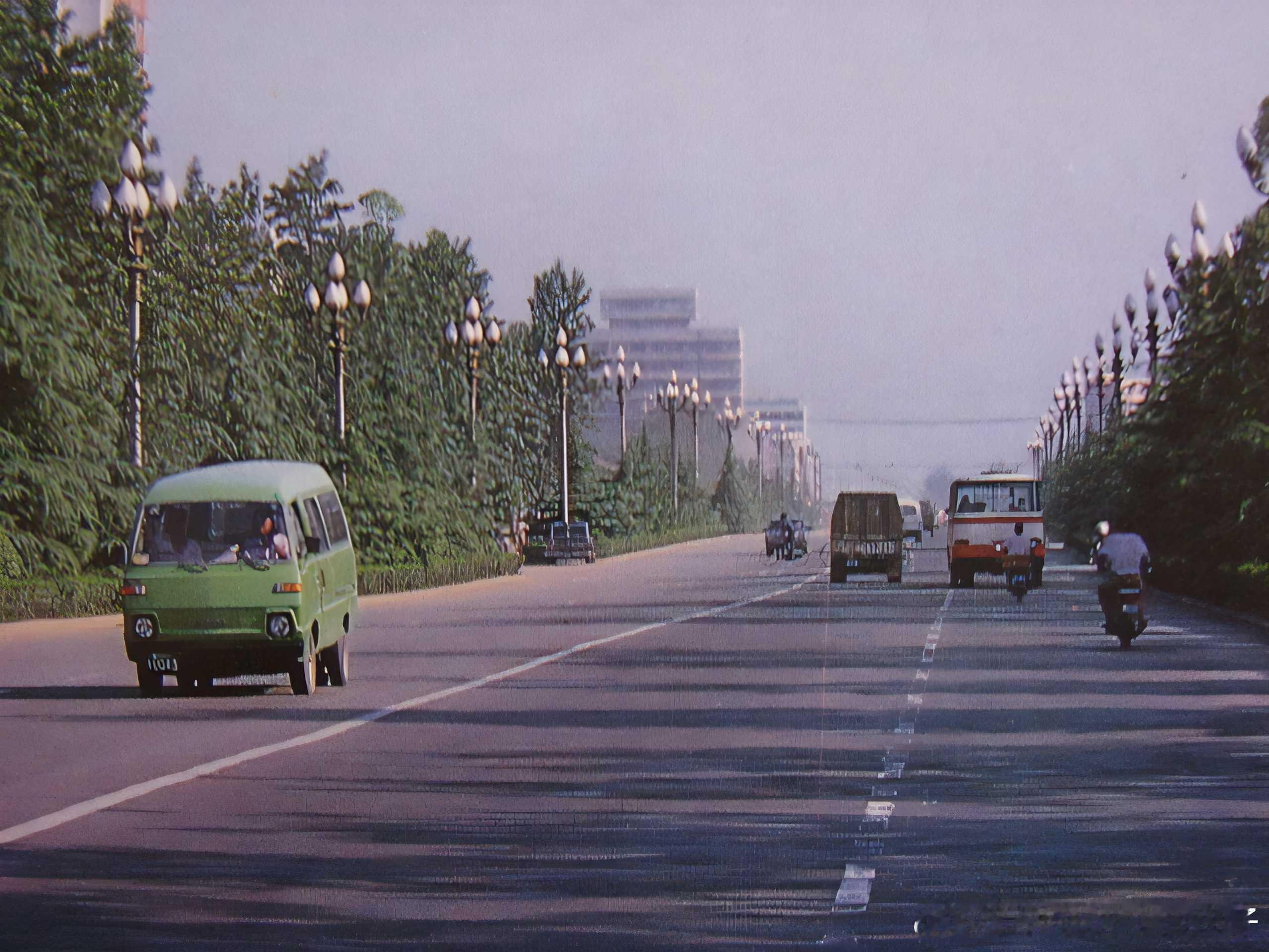 老照片  八十年代成都老照片 