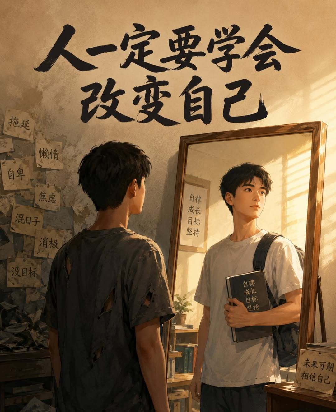 在一群向前奔跑的人中，真的会有馅饼砸中了某个人，但是，这不是你停下来的理由。人生