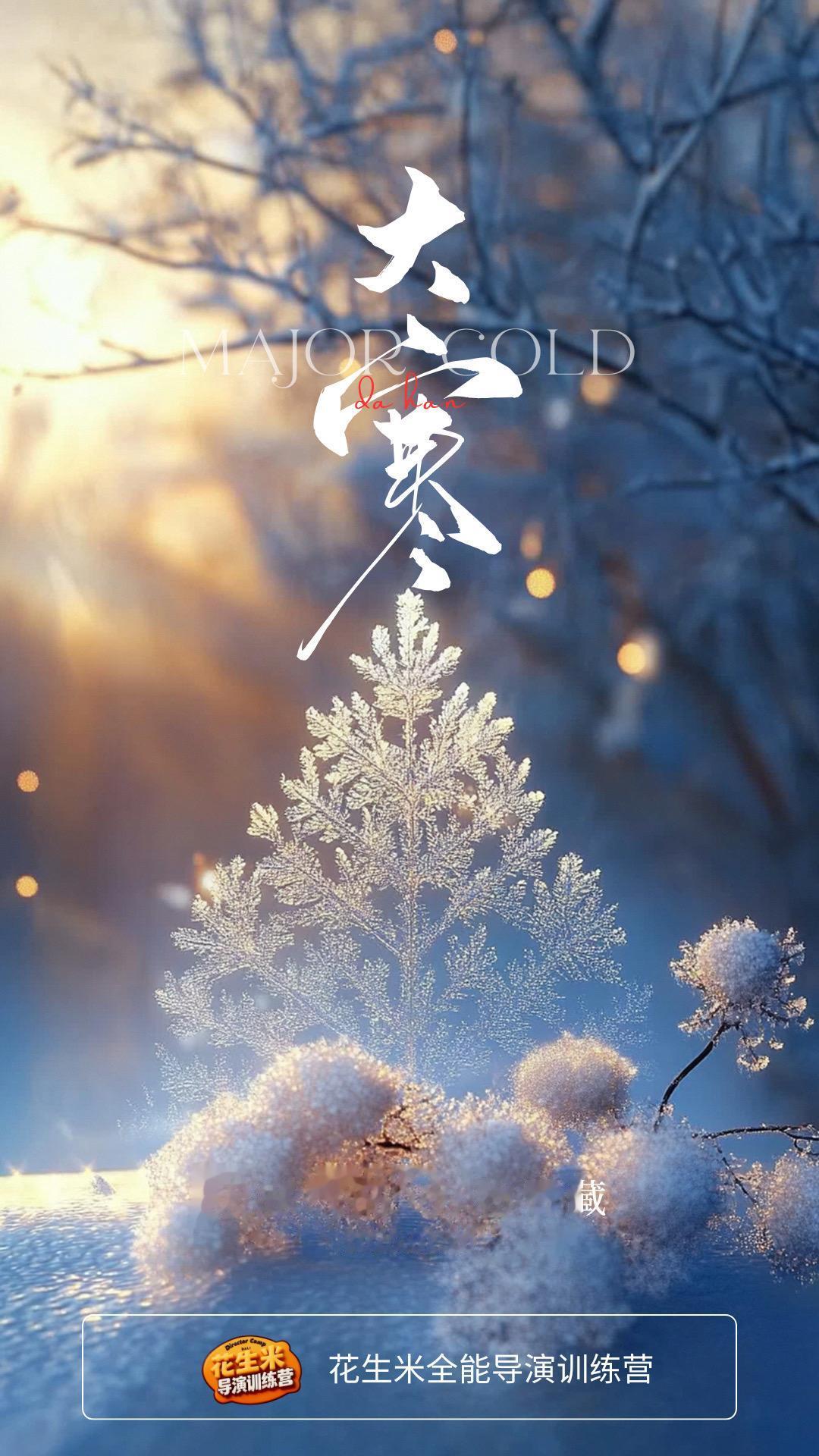 🔥《花生米全能导演训练营·大寒特供版》 冻脑时刻 火热开班❄️  别...