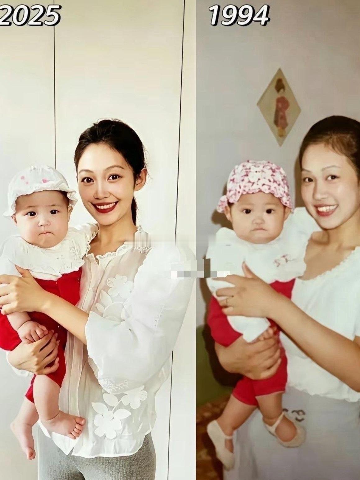 曾经母亲的女儿，如今也成为了母亲 ​​​