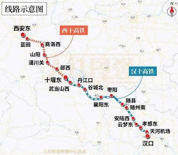 湖北发布！6月西十高铁正式通车，武汉⇌西安2.5小时！

西十高铁已经进入通车倒