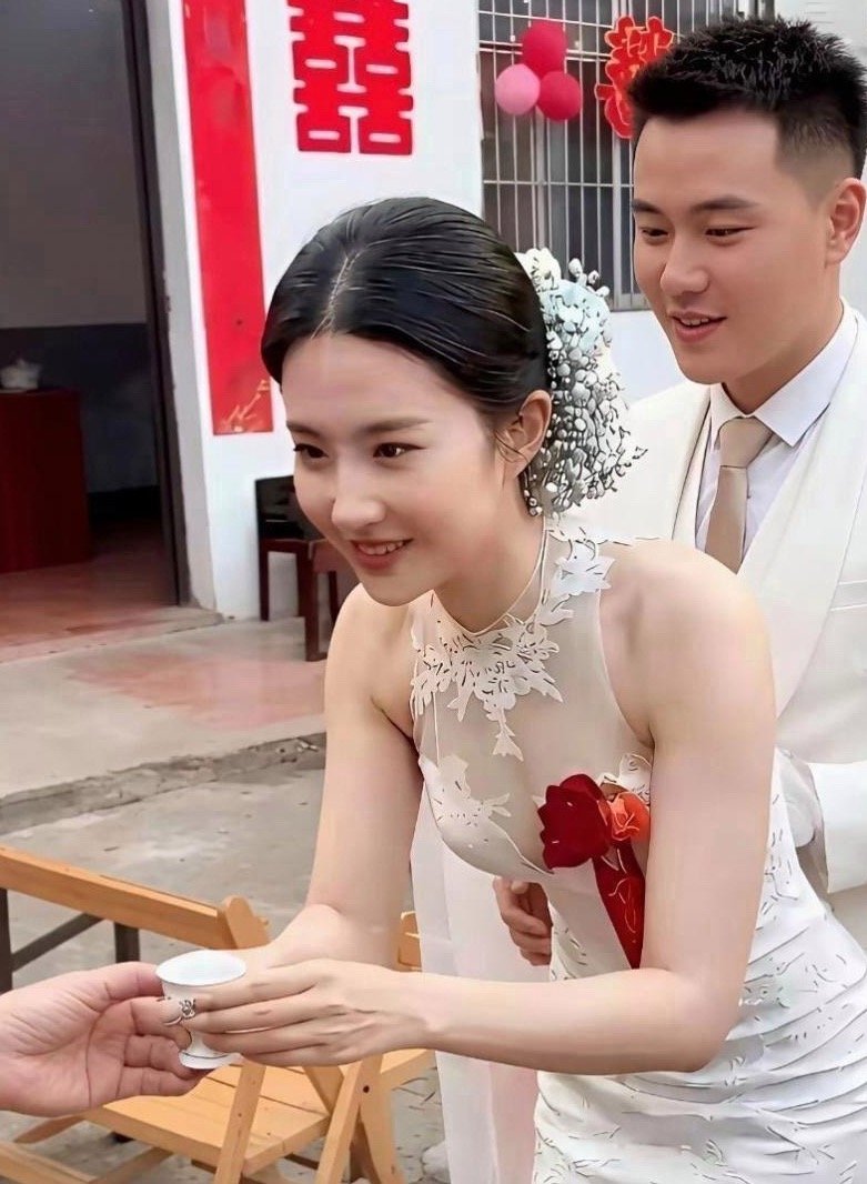 深圳新娘撞脸刘亦菲！这也太美了，什么神仙颜值啊！ 