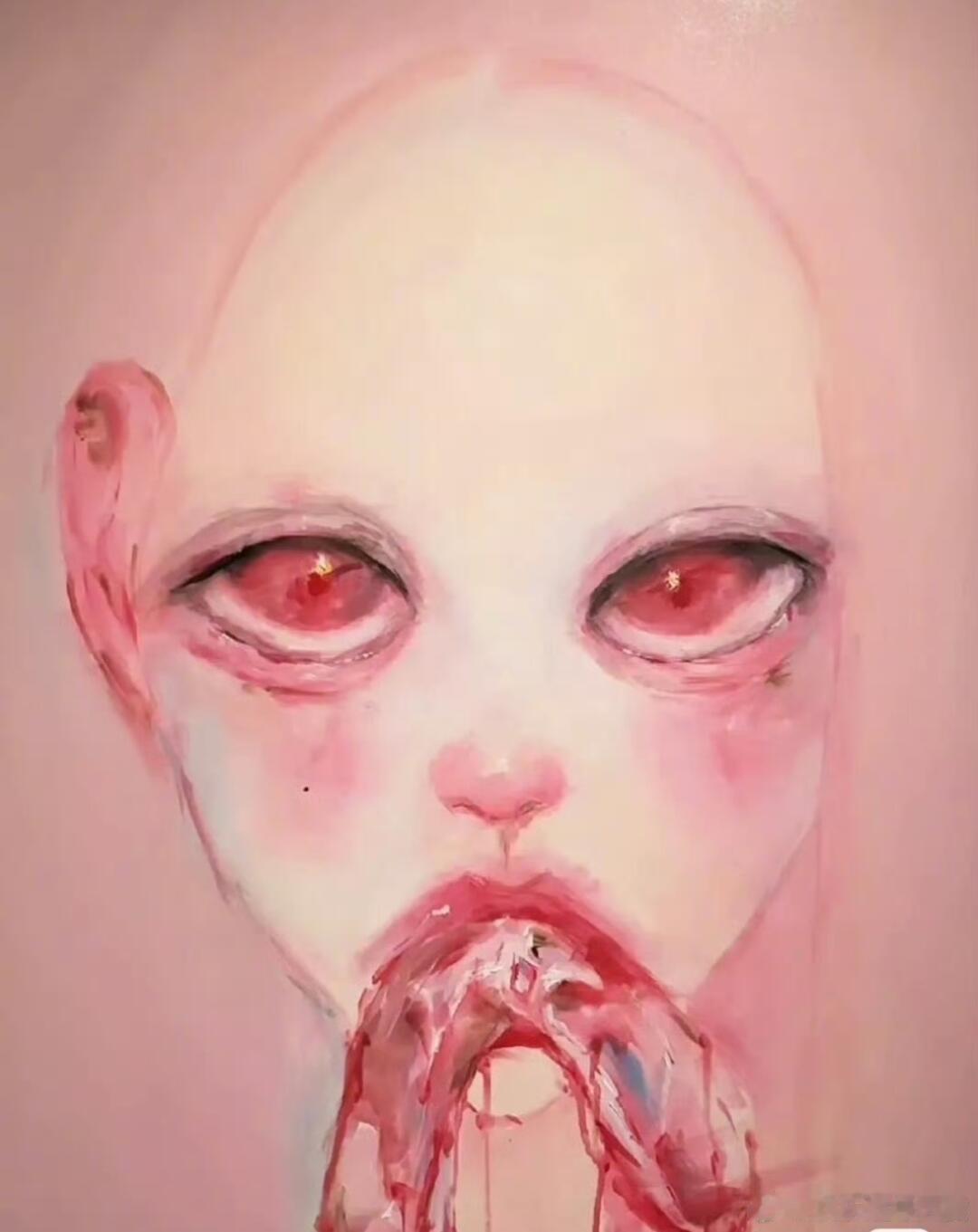 小S二女儿Lily画展画风小S二女儿Lily开的个人画展，不至于能到开画展的程度