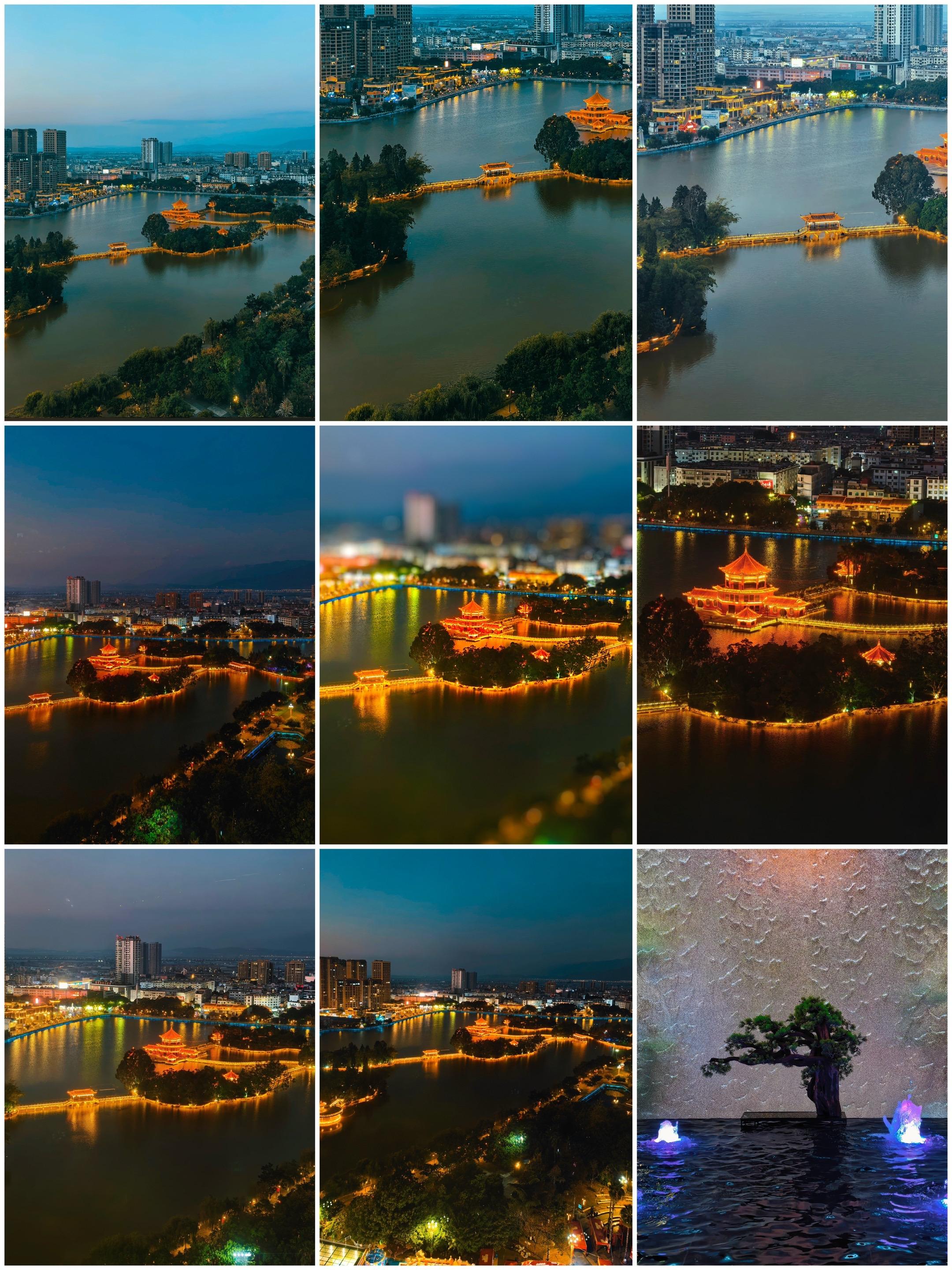 美哭！蒙自南湖的昼夜诗篇，藏着滇南极致温柔