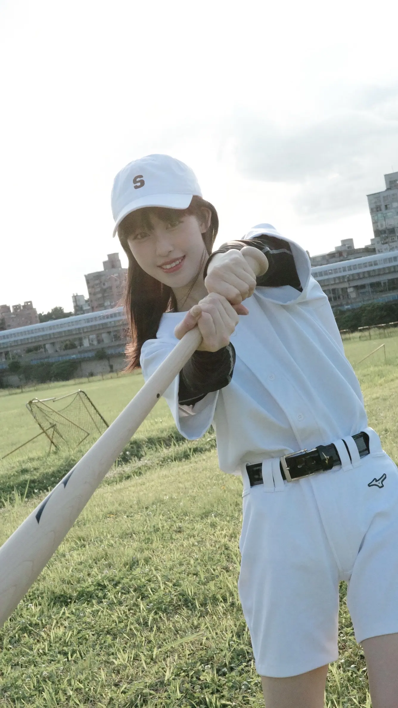 今日份棒球少女已上線⚾。