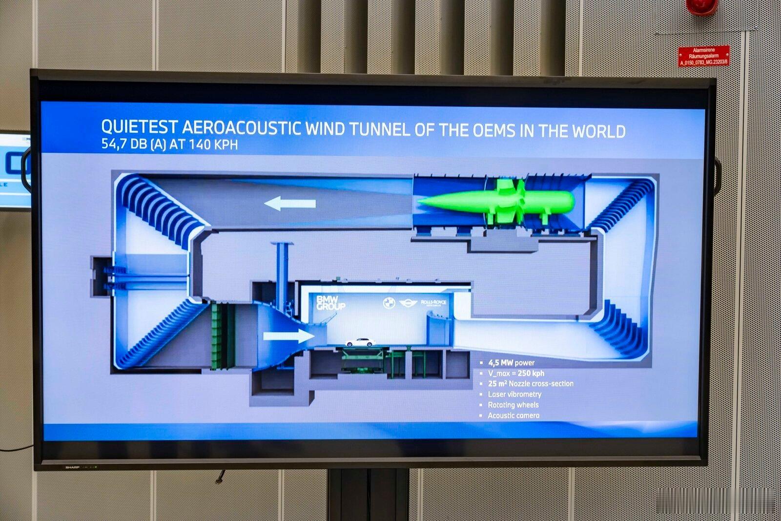 宝马慕尼黑FIZ研发中心（3）第1Part说到，新世代iX3在140km/h的车