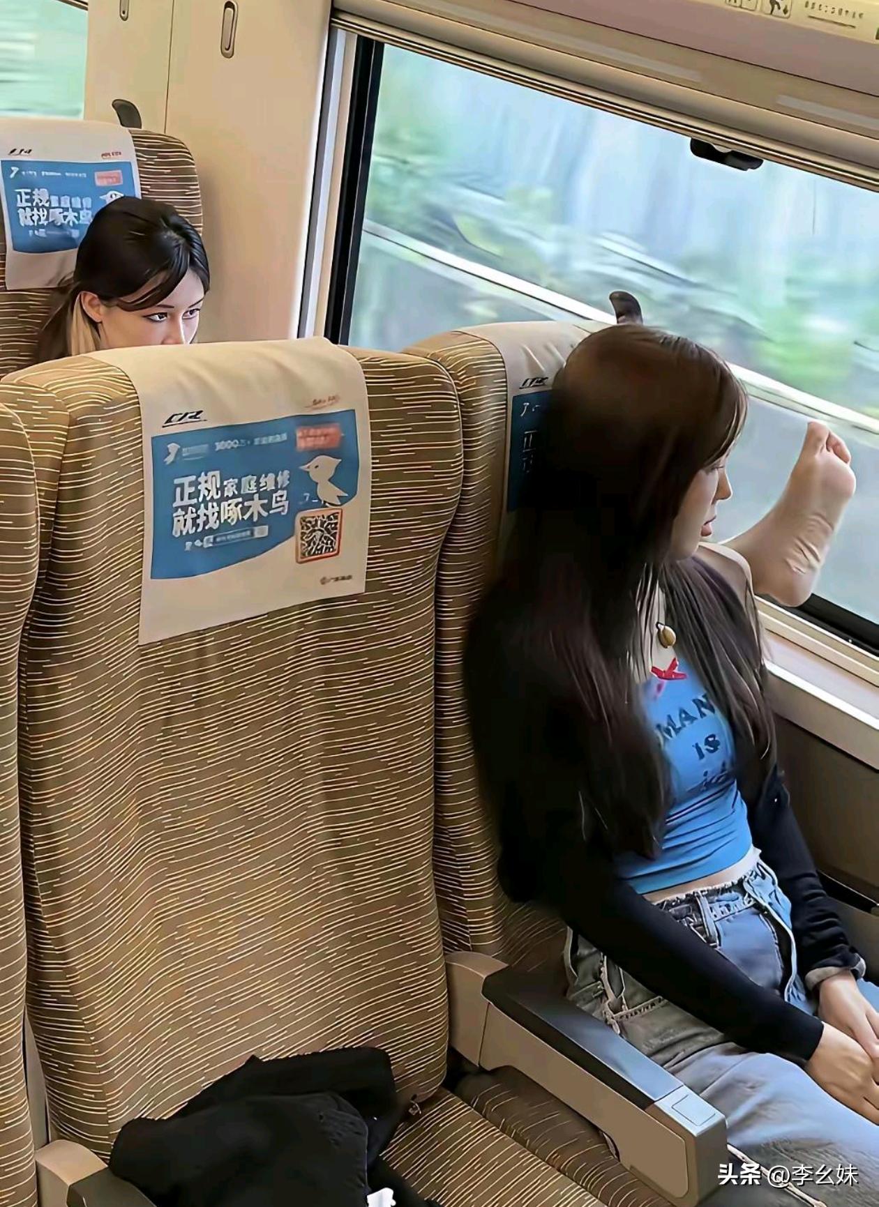 不得不说，前排的姑娘脾气是真的好
