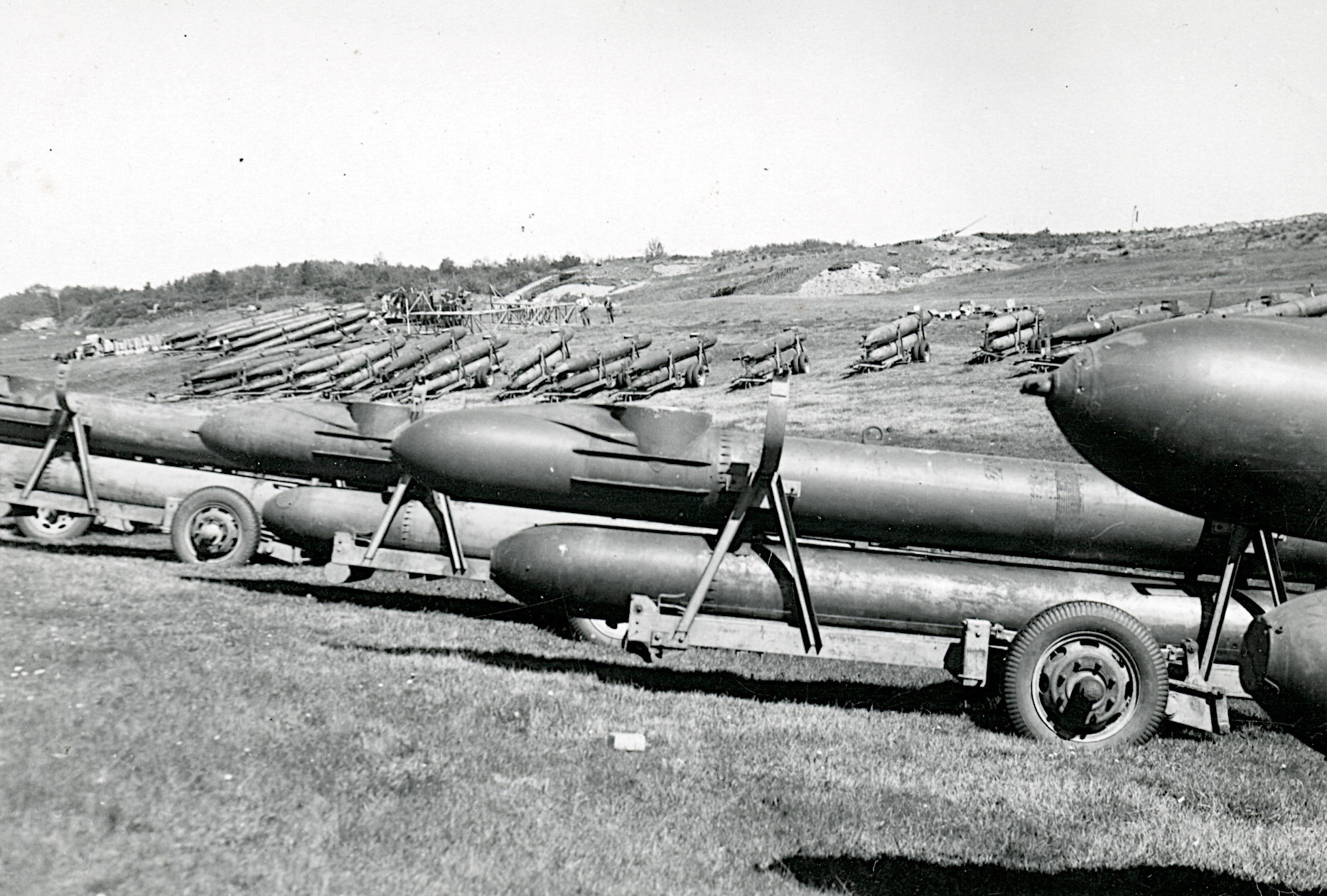 烽火问鼎计划每天认识一件兵器 二战末期，在丹麦沿海地区被盟军发现的大量德国“黑人