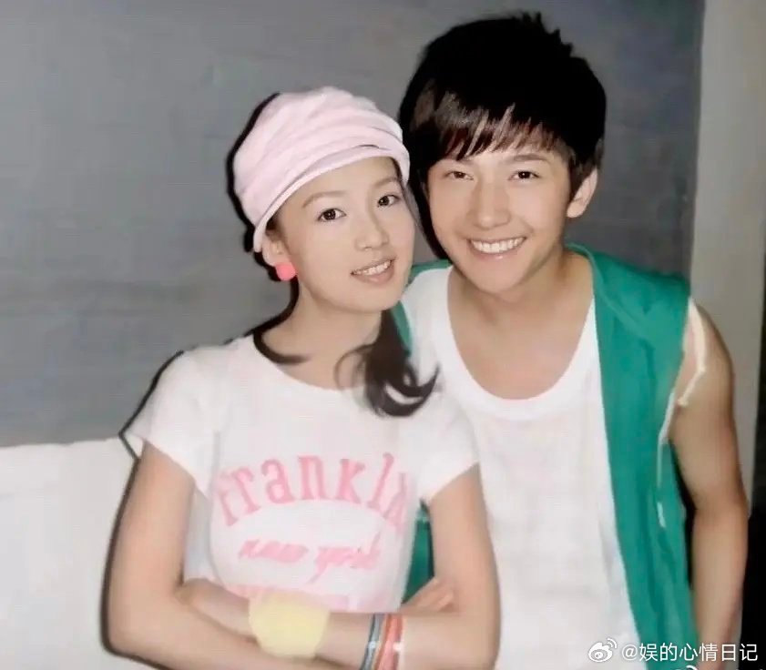 李沁和杨洋早期的合照 ​​​