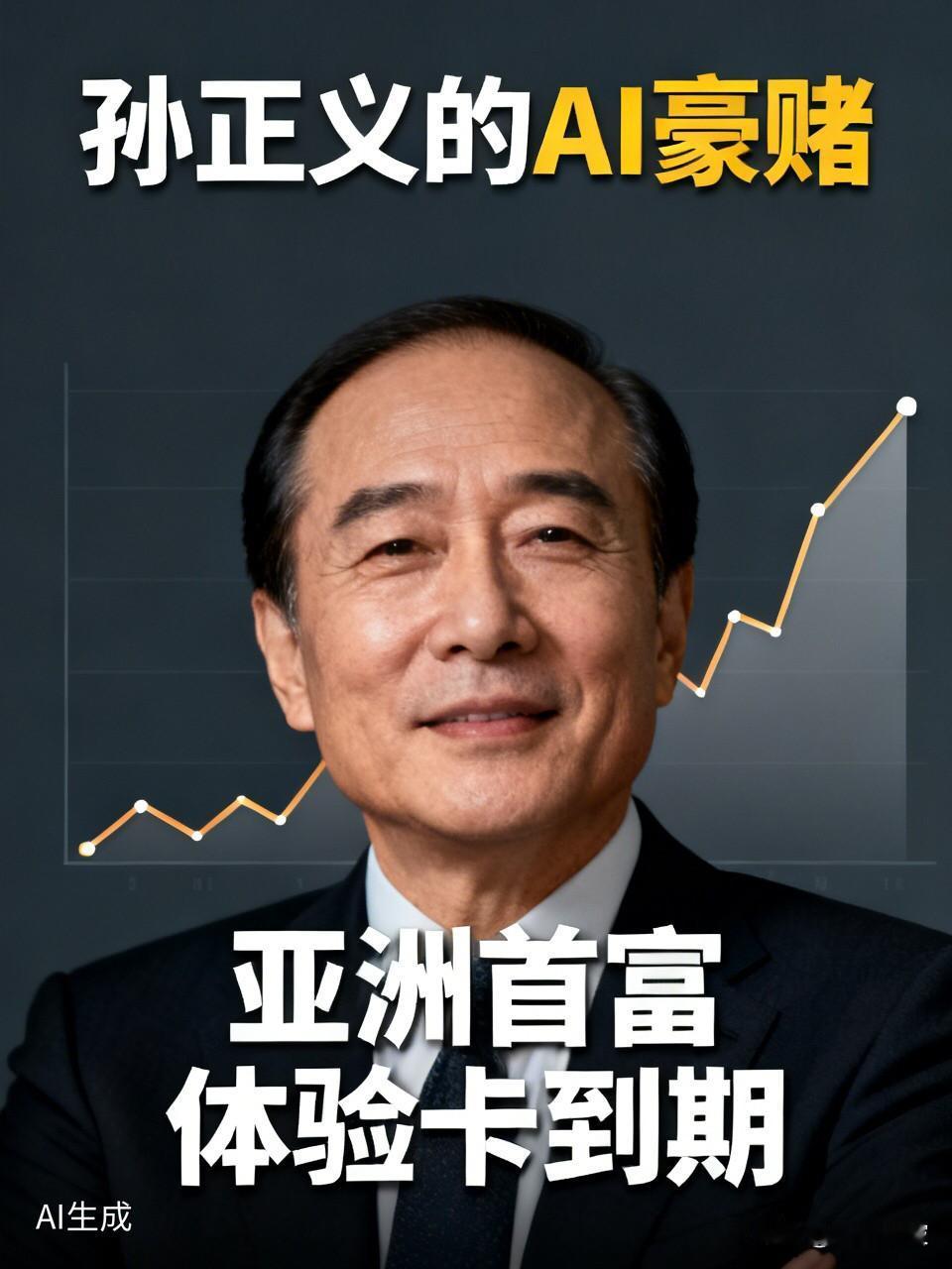 只当了三天亚洲首富，孙正义的“AI豪赌”又让市场慌了

  孙正义又上头条了，这