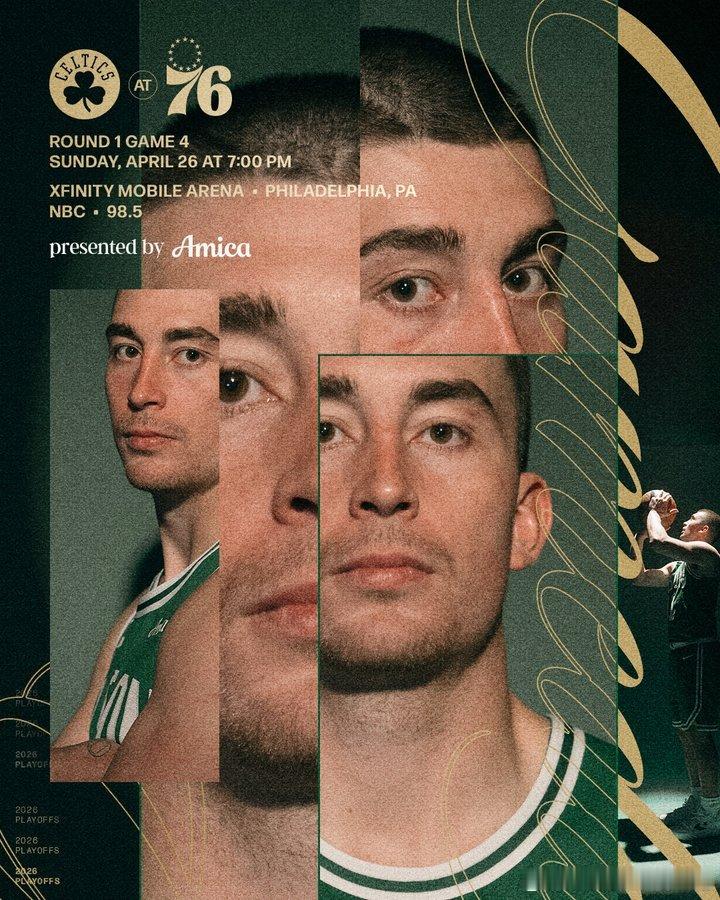 凯尔特人3比1领先76人 凯尔特人24记三分破纪录波士顿凯尔特人！NBA季后赛首