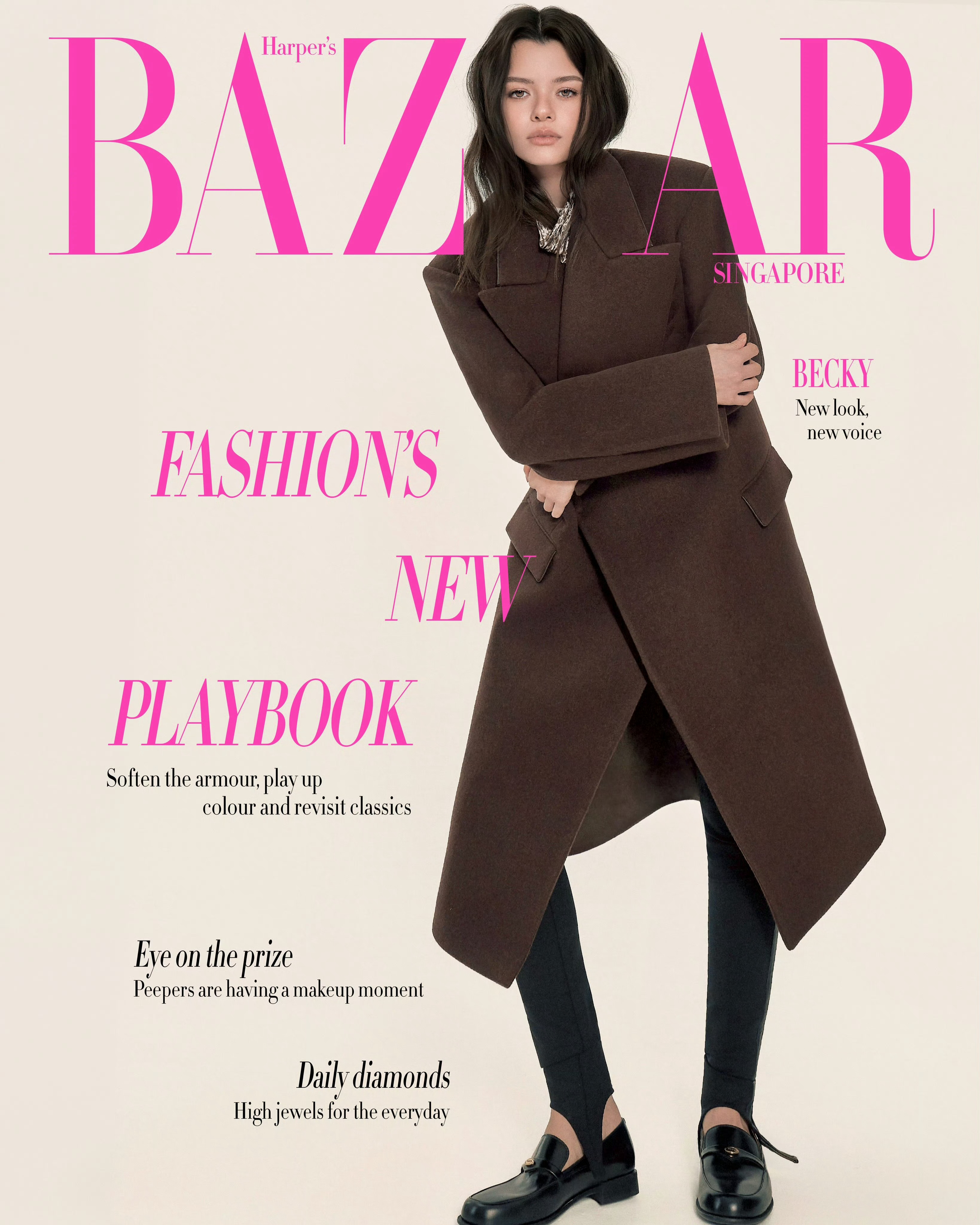 Becky Rebecca  x  Harper's Bazaar Singap
