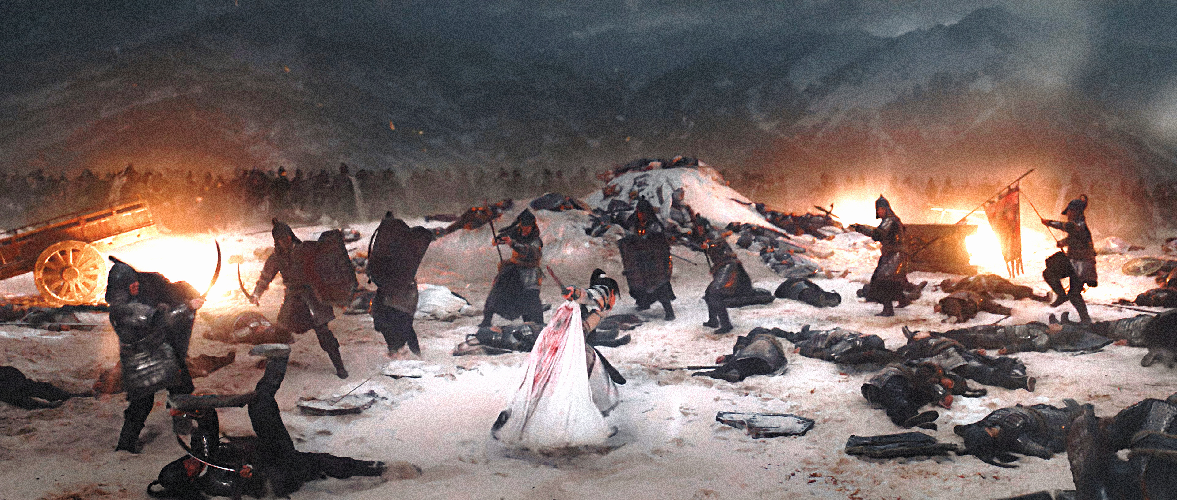 第三集红鸟飞过这段真的拍的很好！燃爆！段胥将军一声令下的时候一片红海，谁懂啊真的