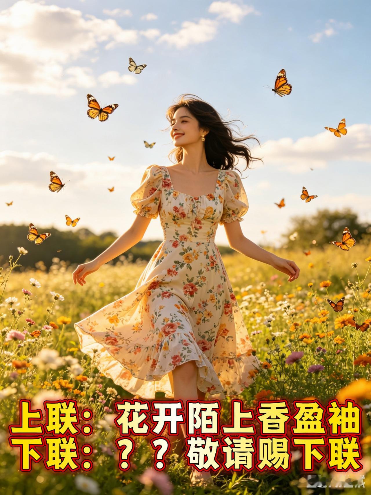 静坐发呆时，脑中忽然闪过一句上联，觉得很有意思。可对下联时搜肠刮肚无佳句，自己对