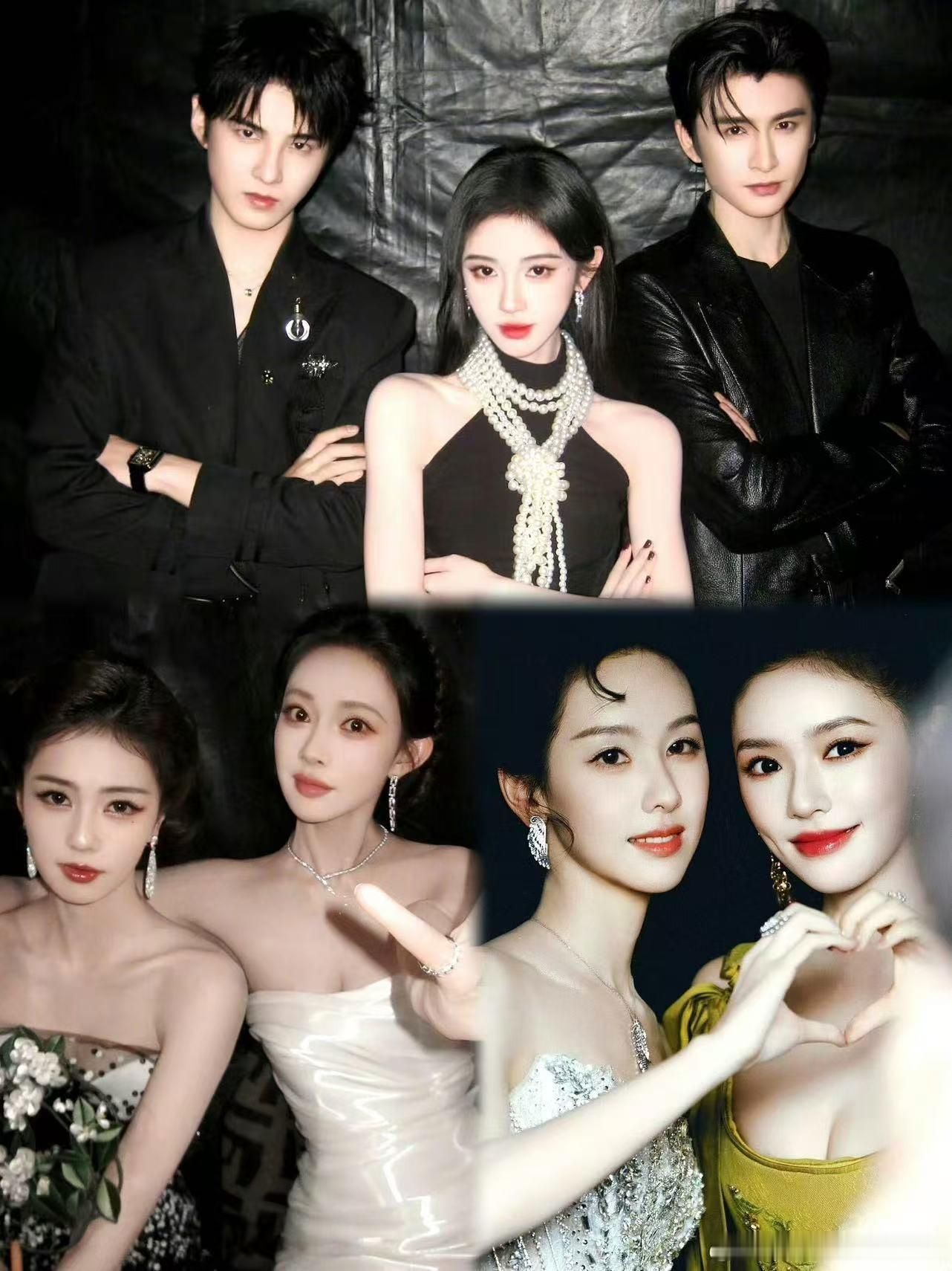 星光大赏明星后台合照星光大赏后台合照合集星光大赏后台合照合集，友谊长存，行 