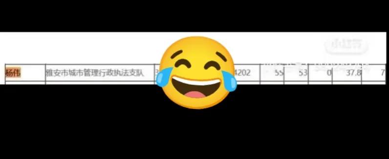 妈呀，杨伟考公务员成绩被网友扒出来了，2010年的，成绩一般，反正不是很高。
有