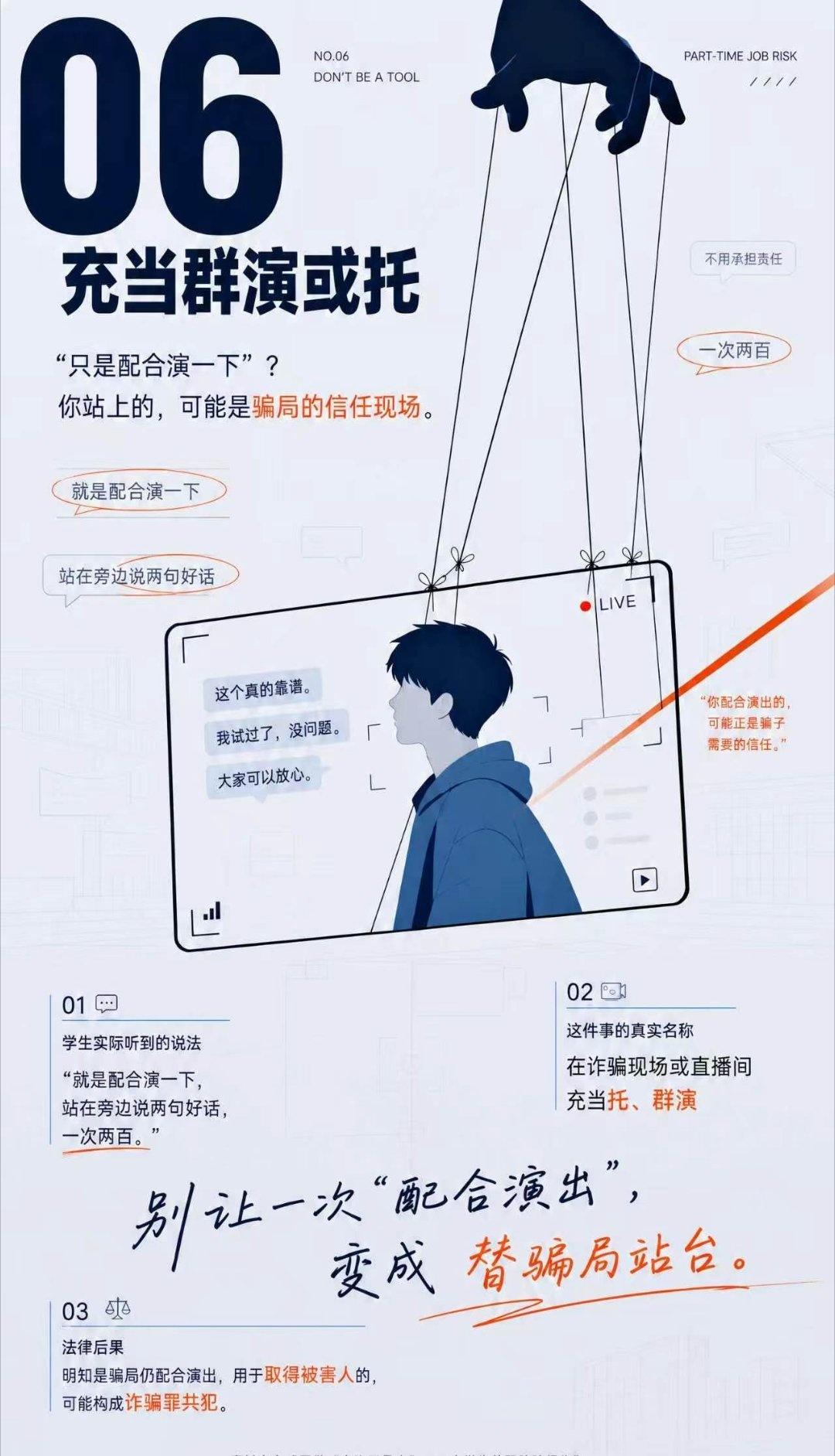 原以为骗局很好分辨，答题才发现套路藏得很深。室友之前咨询过账号出租兼职，还好被我