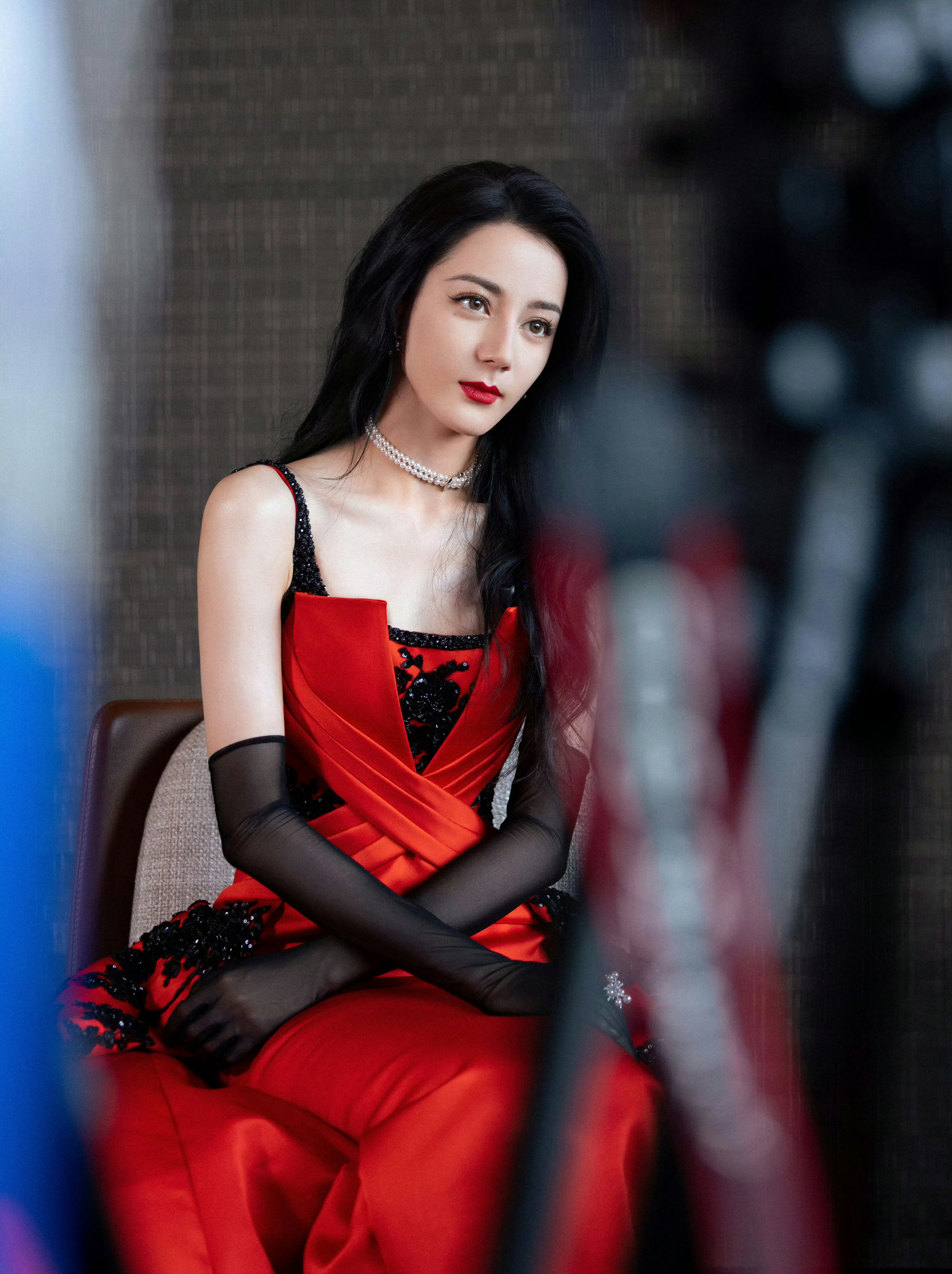 娜扎什么时候还穿过红丝袜