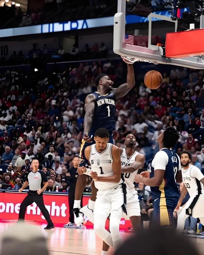 胖虎：在人们用天才来形容你之前，天才是用来形容我的！
胖虎锡安场上表现，一直都不