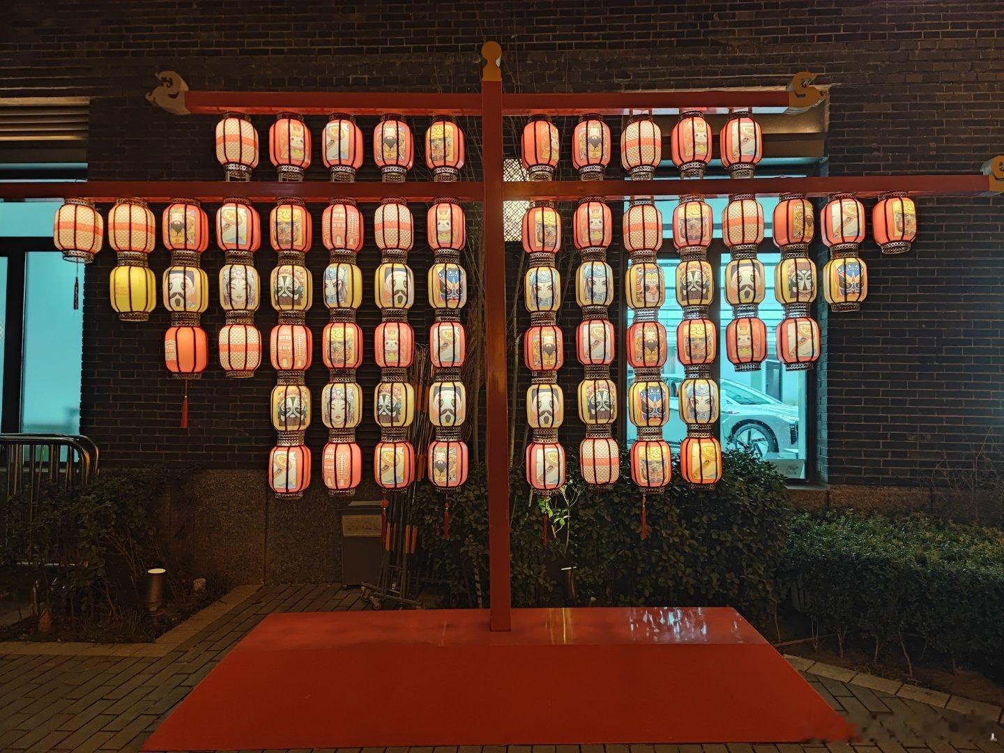 前门大街北京坊夜景摄影