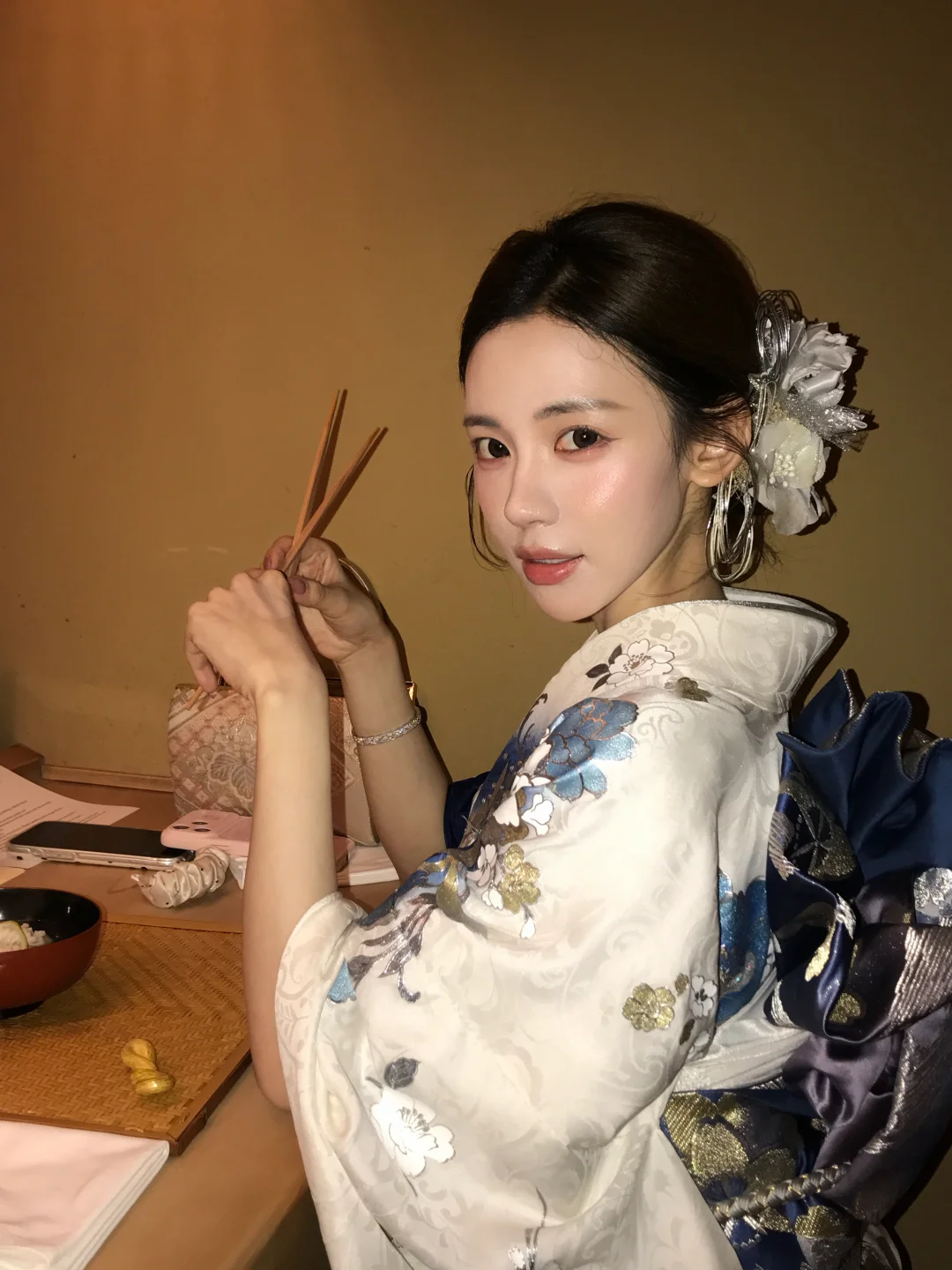 这个天气穿和服 纯有病
