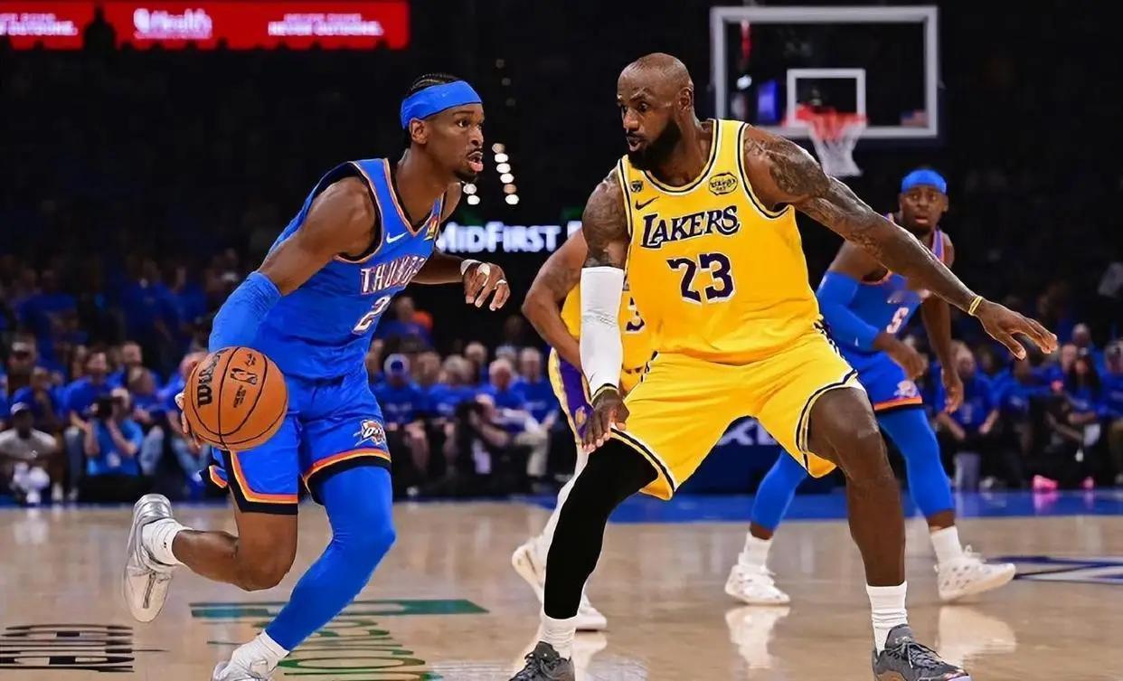 半场领先魔咒再现！湖人下半场崩盘净负25分，雷霆3-0夺赛点詹皇19+6+8难救