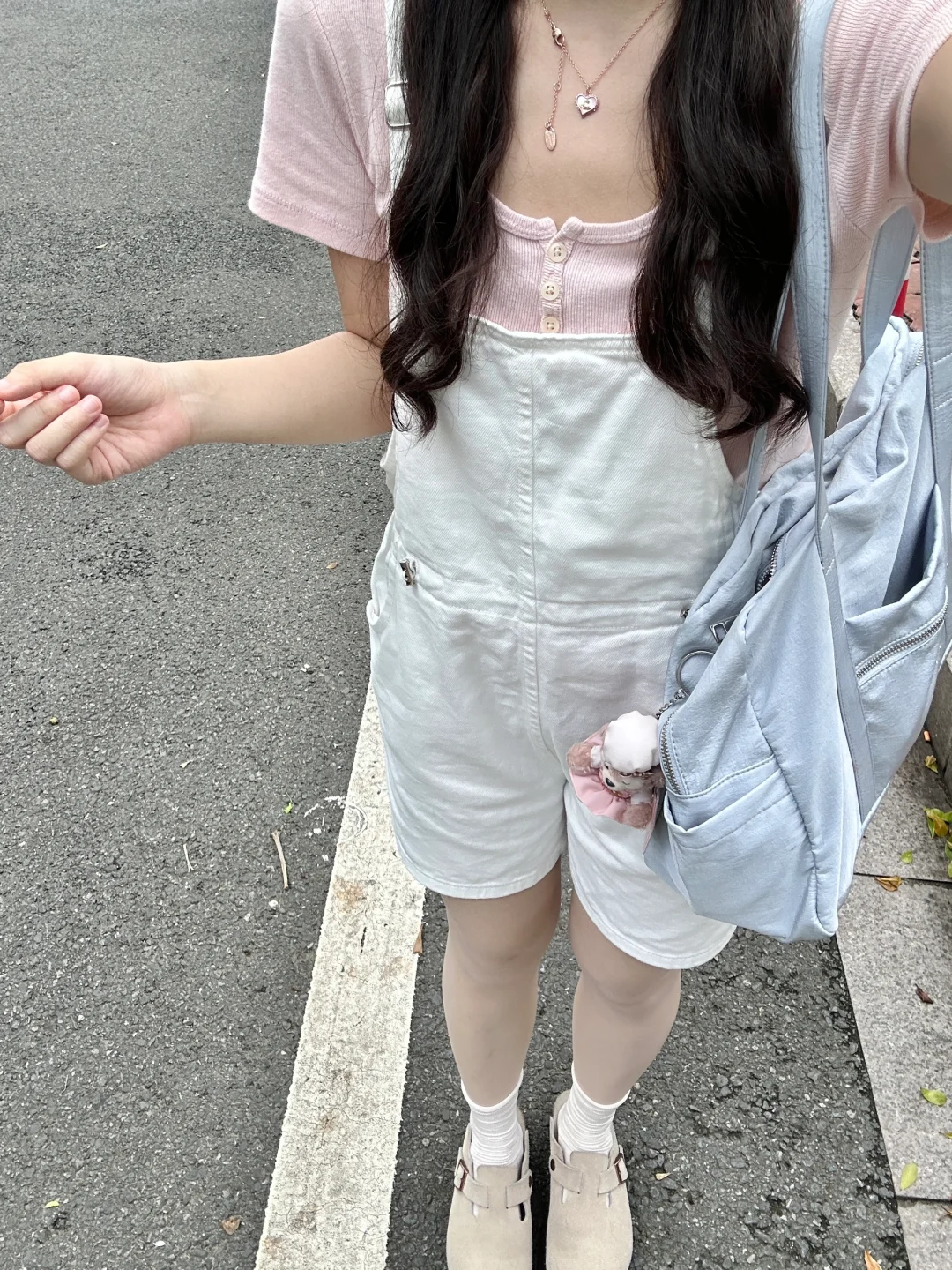 Bm zellytop叠背带裤好可爱！！