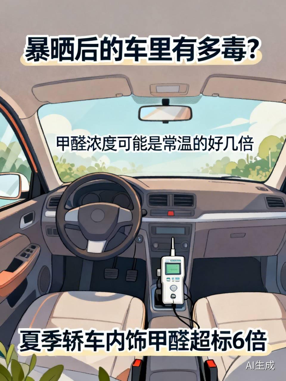 夏天开车的人都有这习惯，拉开车门一股热浪扑出来，忍着烫坐进去，赶紧关窗开空调。可