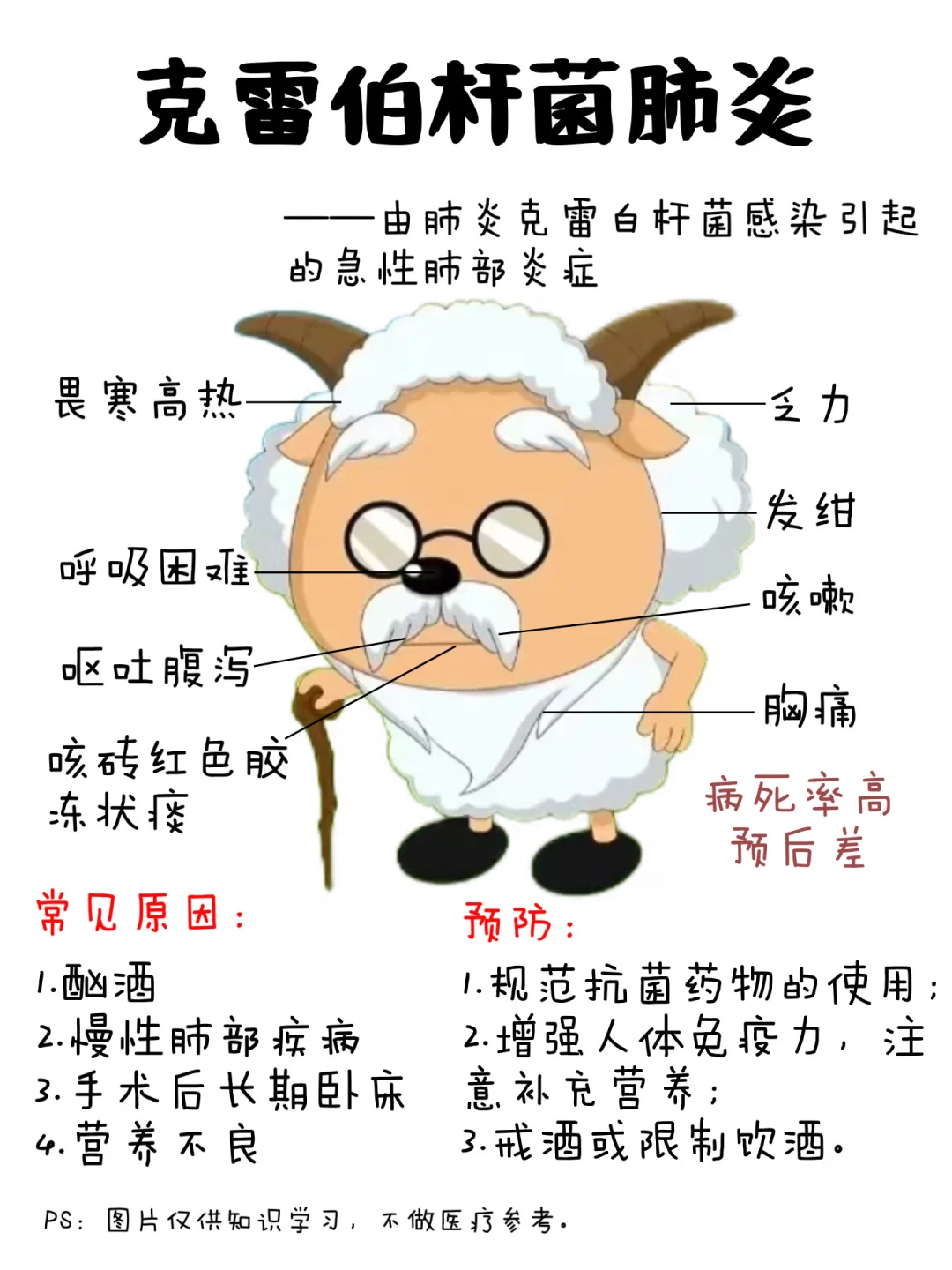 医学生笔记——克雷伯杆菌肺炎