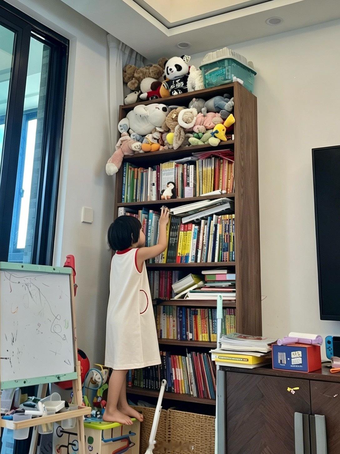球宝的早晨：动静两相宜今天幼儿园摸底了，填了资料，赶紧上学去吧。我的心中0舍不得