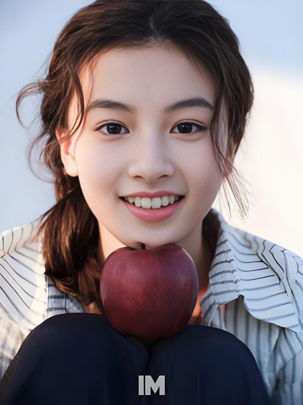 我将用细腻的笔触勾勒14岁赵钰琪的少女情态，抓住少年感与明艳感交织的特质，在百余