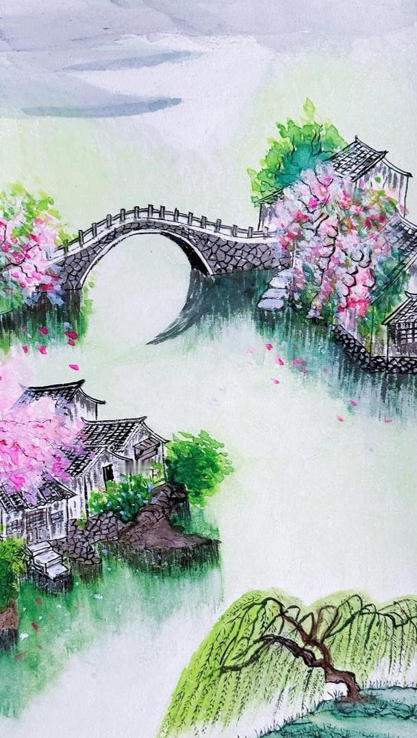 上联：高山出俊鸟，求下联：…？柳暗生花明