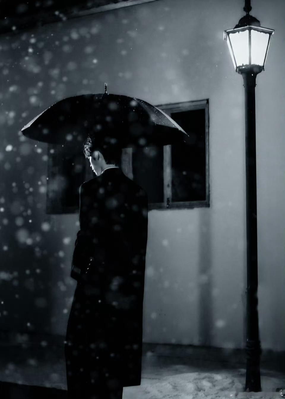 梓渝营业雪中帅哥梓渝好帅啊，好有氛围感期待梓渝微博之夜