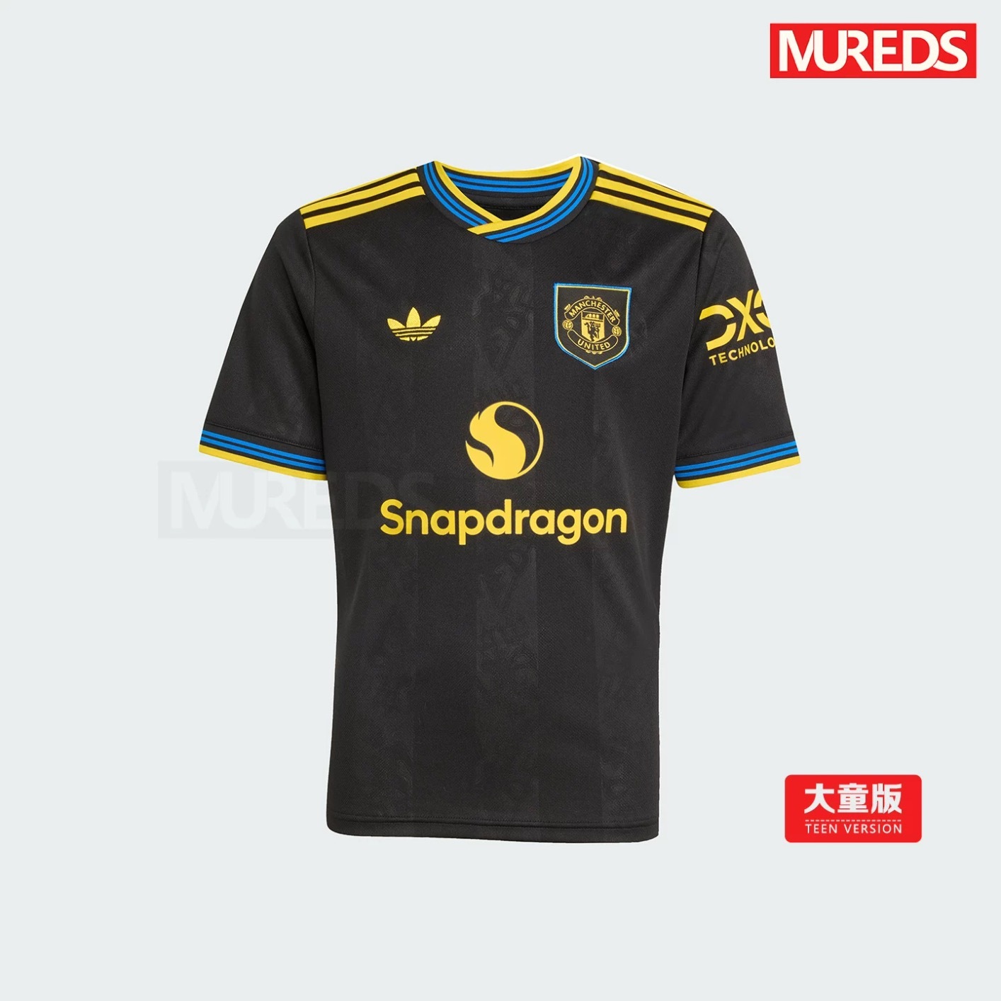 为红魔而生曼联官方阿迪达斯曼联25/26赛季二客球衣系列，正品保障，点击链接打开