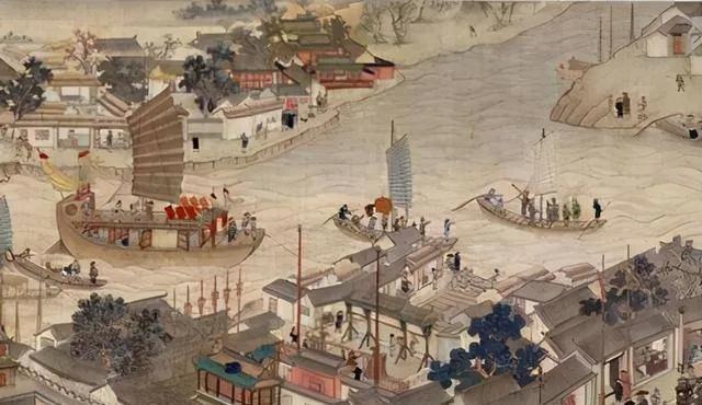 有一种说法，流传于明代官场，说北京就是一座架在运河上的城市。
 
这话没有文献出