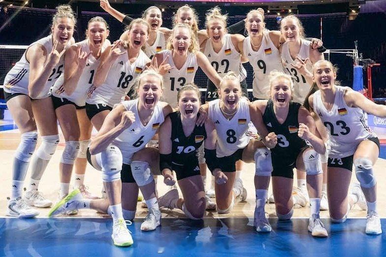 德国女排2026年世界女排联赛 第二周参赛阵容，首战对阵中国女排🏐 二传：施特