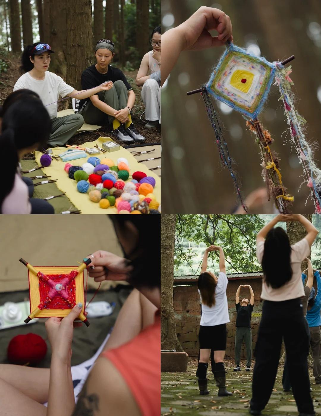 🪬山中编憩·隐者山之道
记与TNT的森林瑜伽·曼陀罗编织之旅
活动是早已确定安