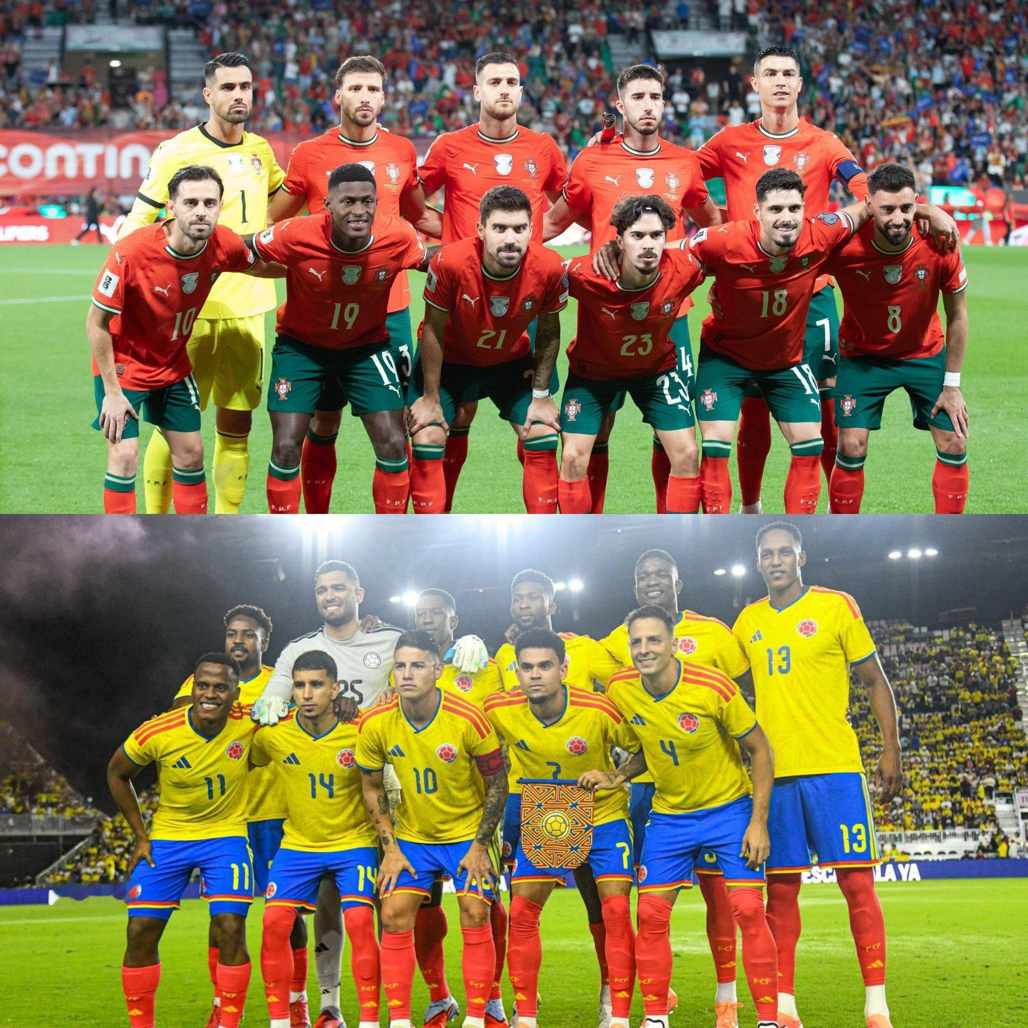 葡萄牙vs哥伦比亚 哦买噶！！！！！！！世界杯｜世界杯抽签