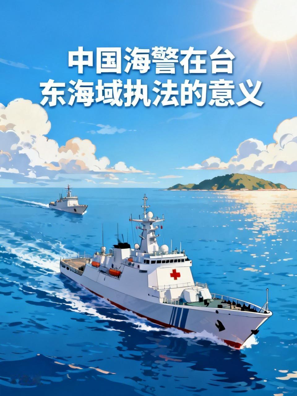 中国海警在台东海域执法意义重大。6月6日，多部门在台东海域开展海上交通专项执法行